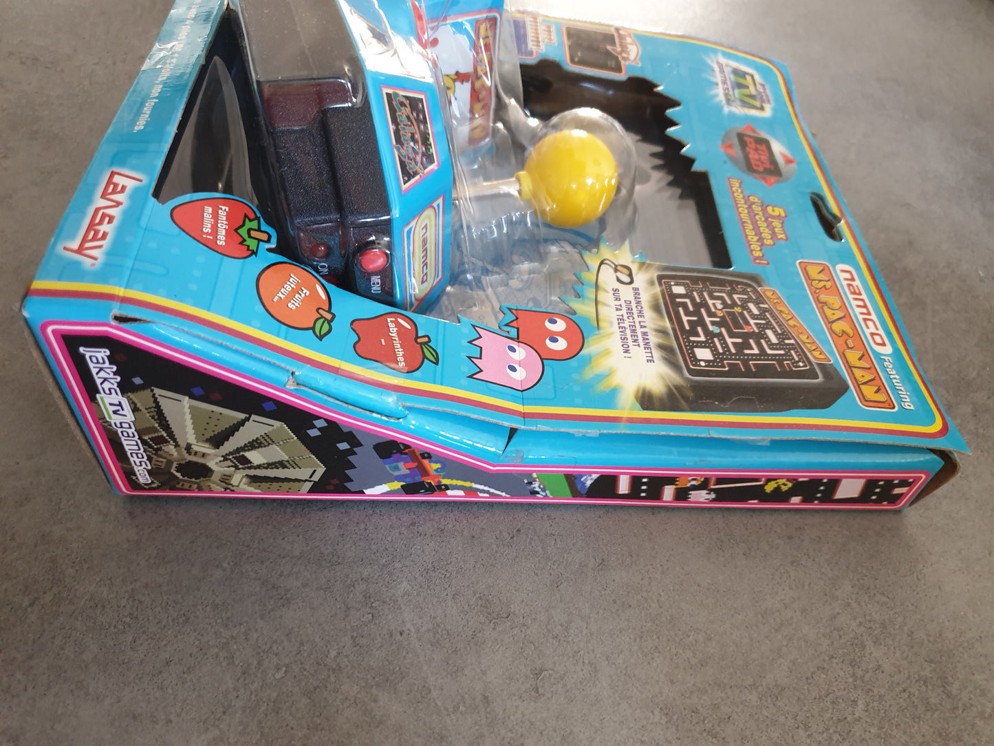 console joystick manette Ms Pac Man TV plug Namco - Borne Arcade Rétro - Neuf Scellé VF
