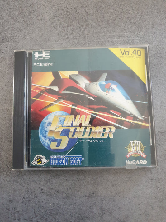 Final Soldier - PC Engine - HuCARD - Complet - Hudson Soft