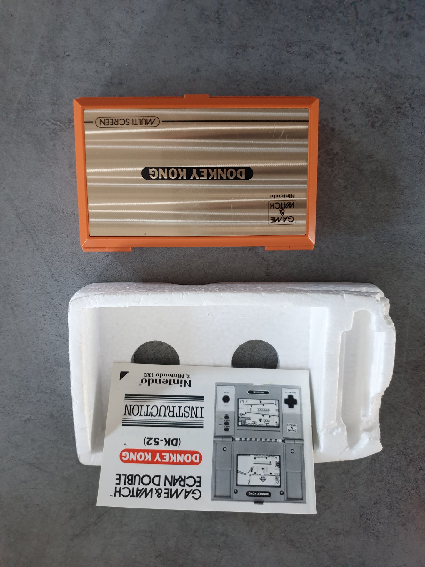 Game Watch Multi screen Donkey kong DK 52 nintendo 1982