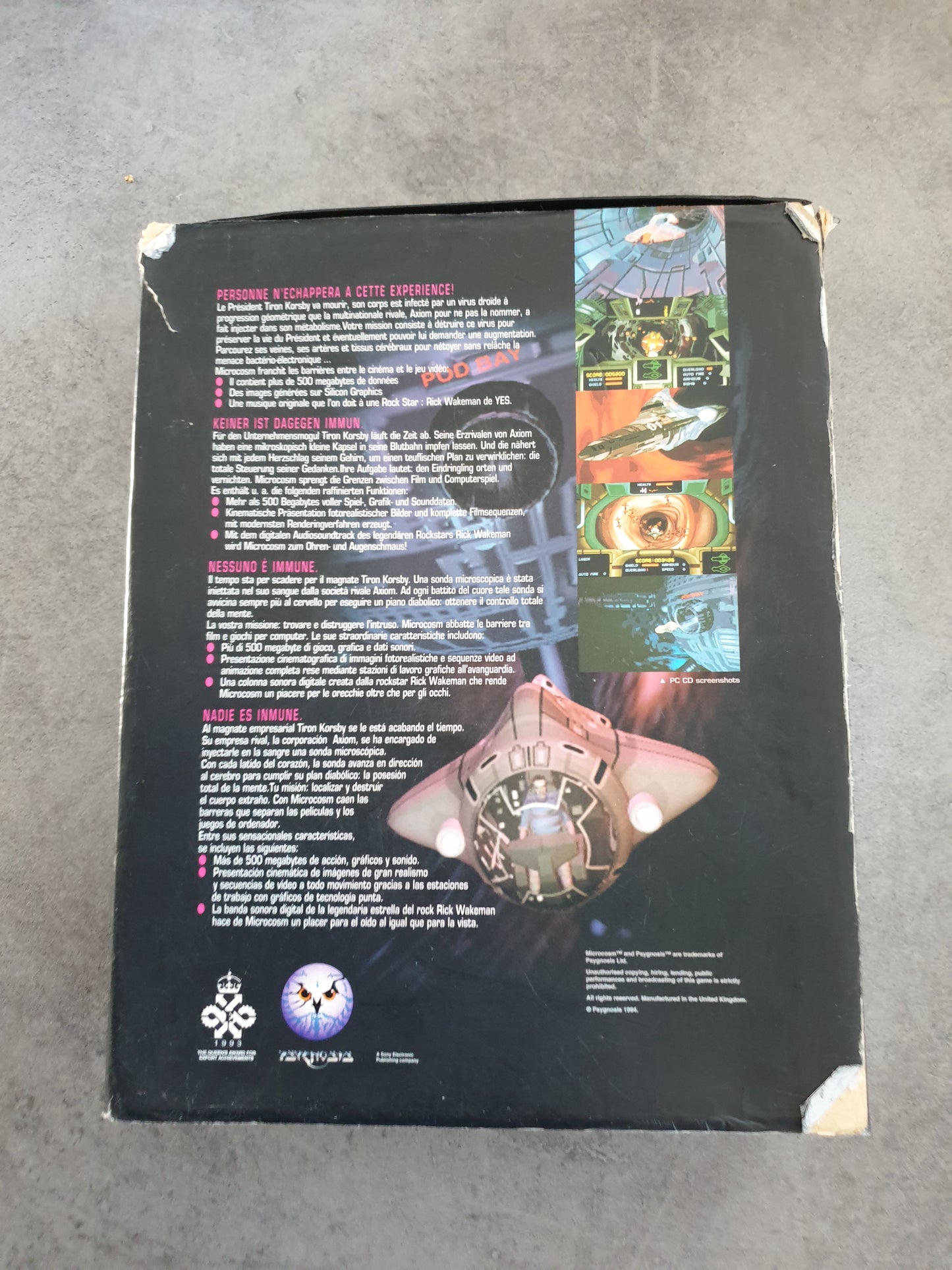 Microcosm - Commodore Amiga CD32 - Complet Big Box PAL