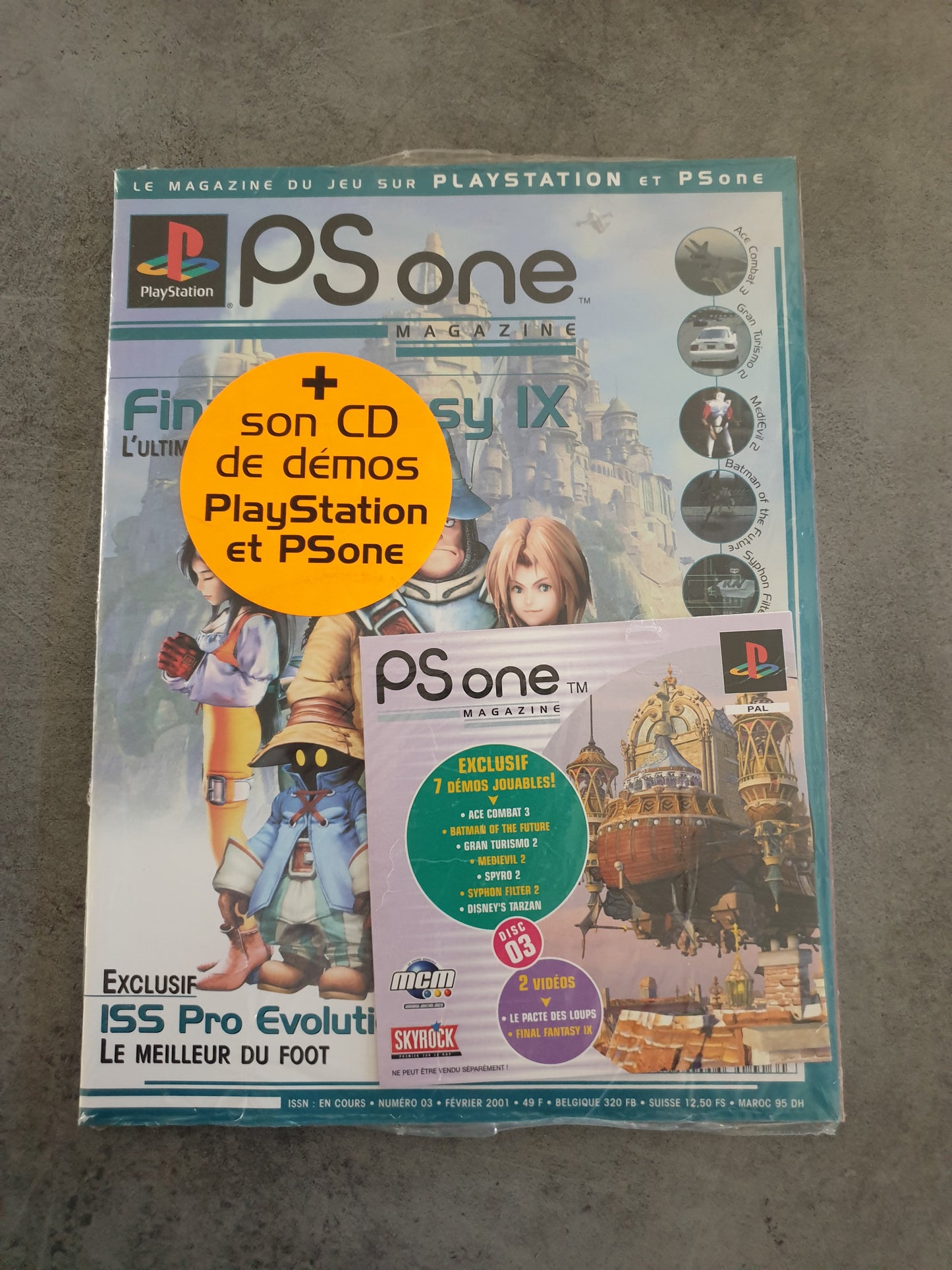 Magazine PlayStation PS One N°3 Février 2001 Neuf scellé - ultra rare