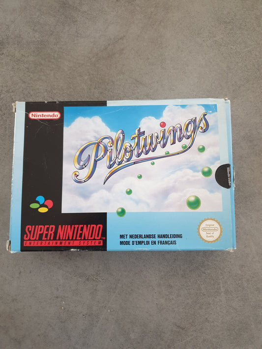 Pilotwings - Super Nintendo SNES - Jeu Complet - PAL FAH