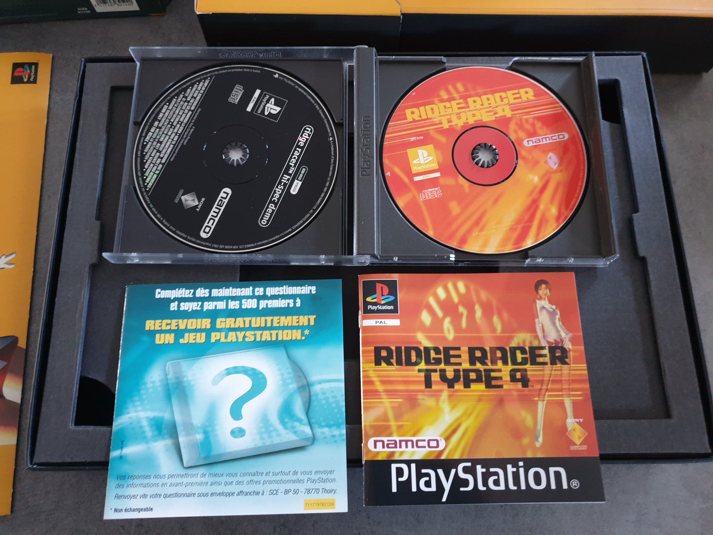 PlayStation PS1 Ridge Racer Type-4 Édition Collector Complet - n°3754