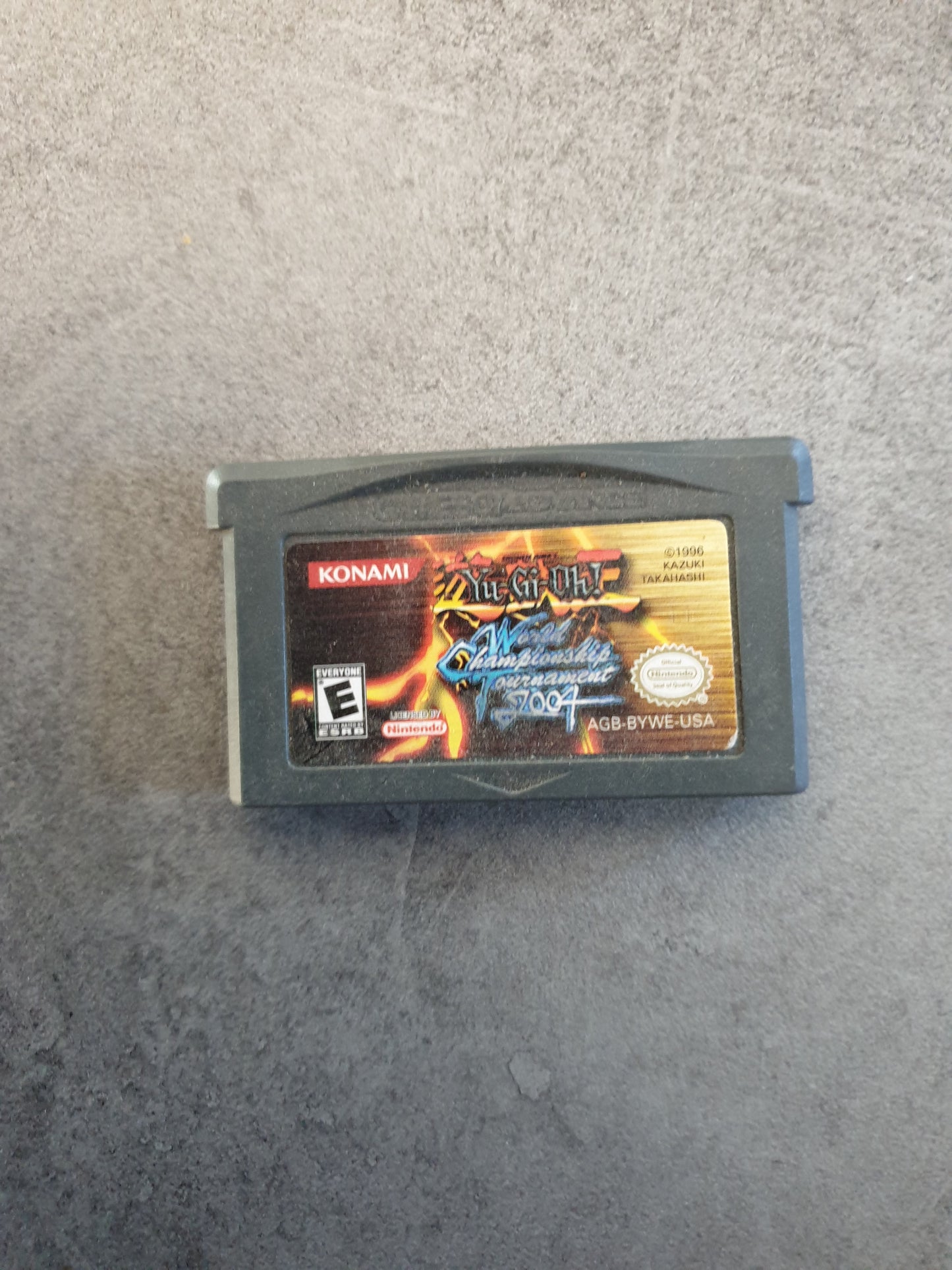 Yu-Gi-Oh! World Championship Tournament 2004 - Nintendo Gameboy Advance GBA - USA