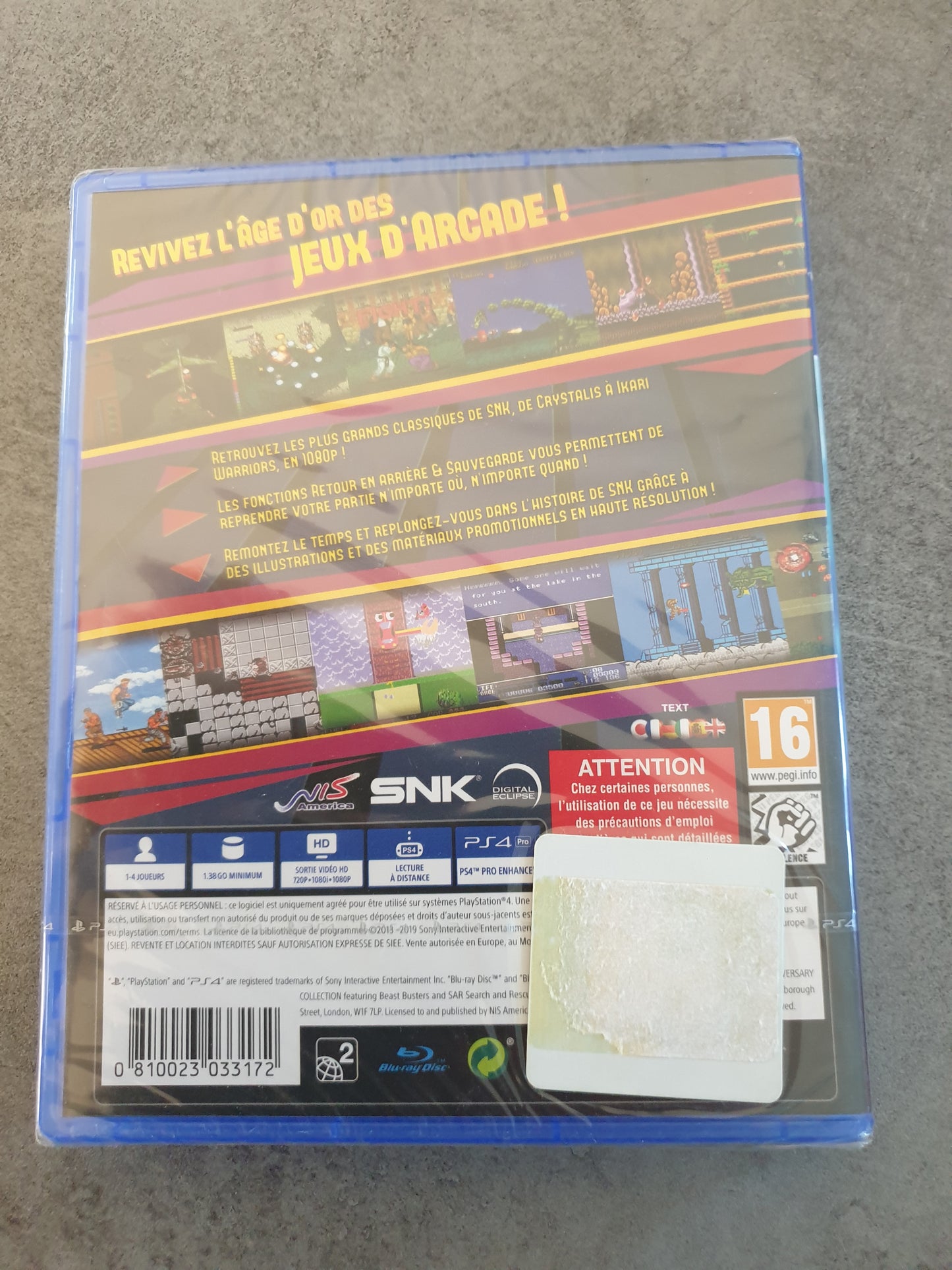 Snk 40th anniversary collection - PS4 Playstation 4 - Neuf PAL FR