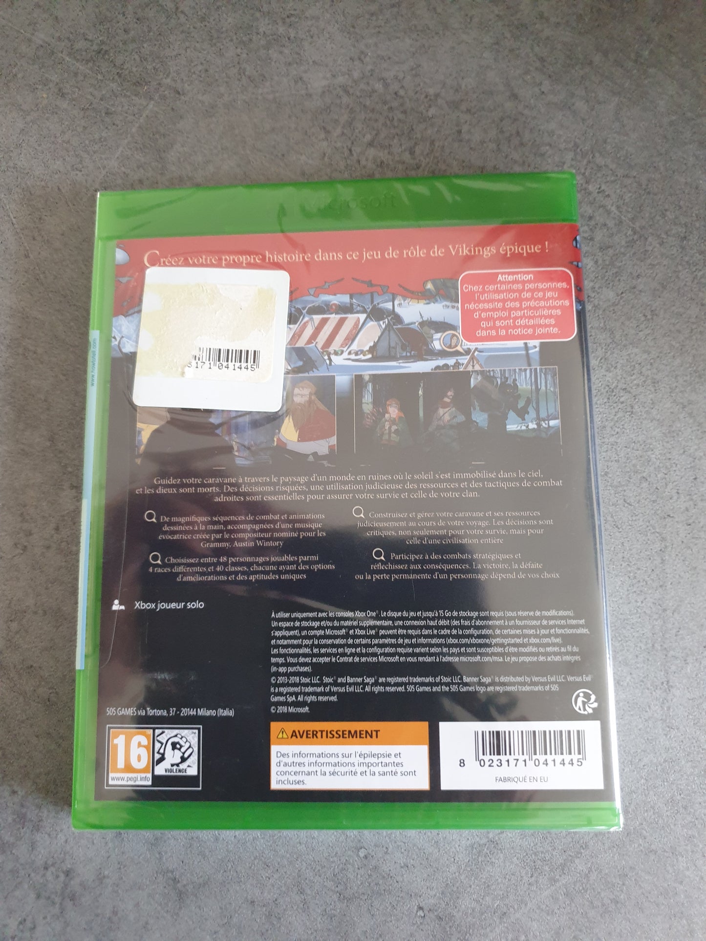The Banner Saga Trilogy Edition Bonus - Microsoft Xbox One - Neuf PAL FR