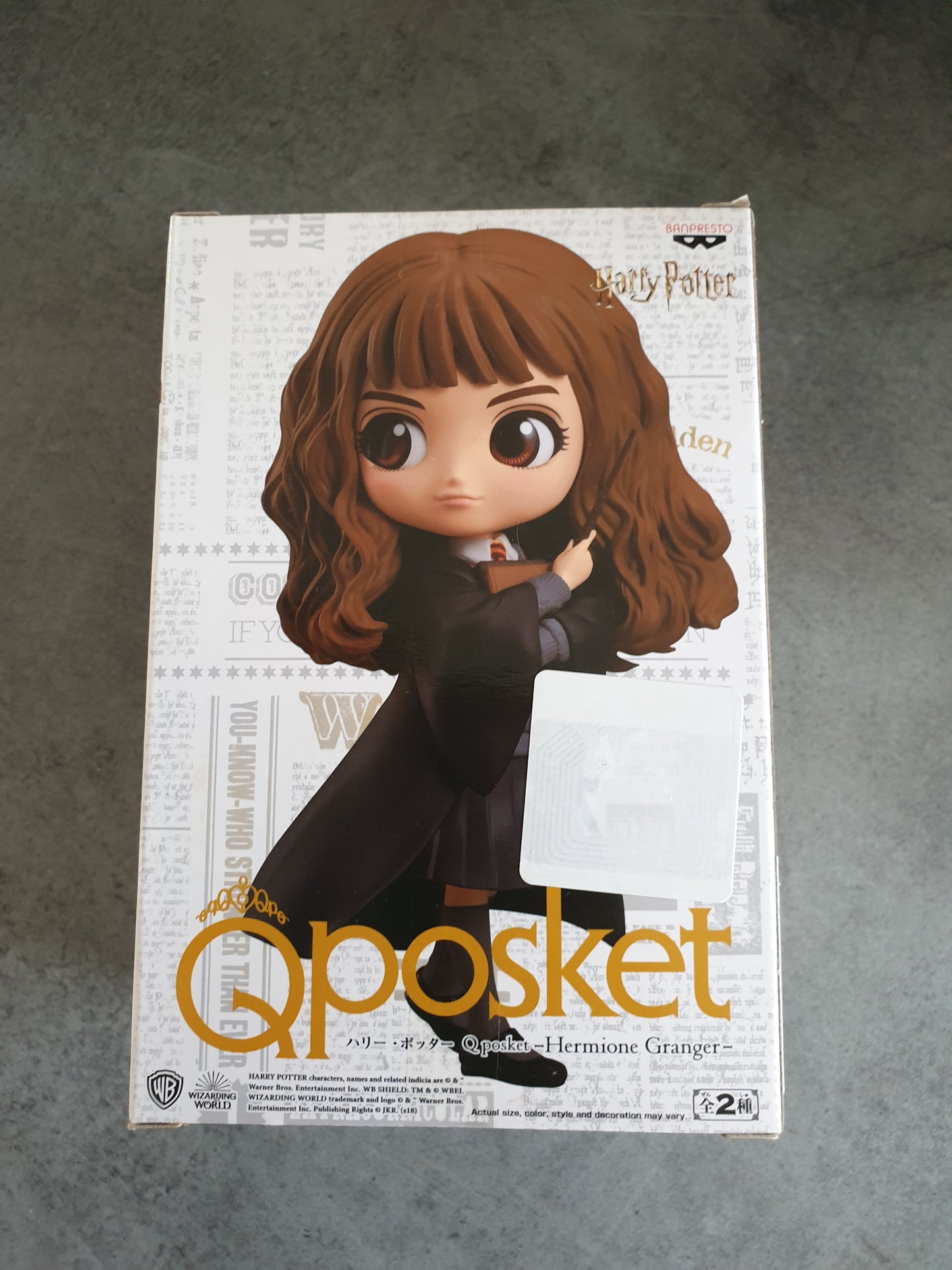 Figurine Banpresto Q Posket Harry Potter - Hermione Granger - Neuve Bandai