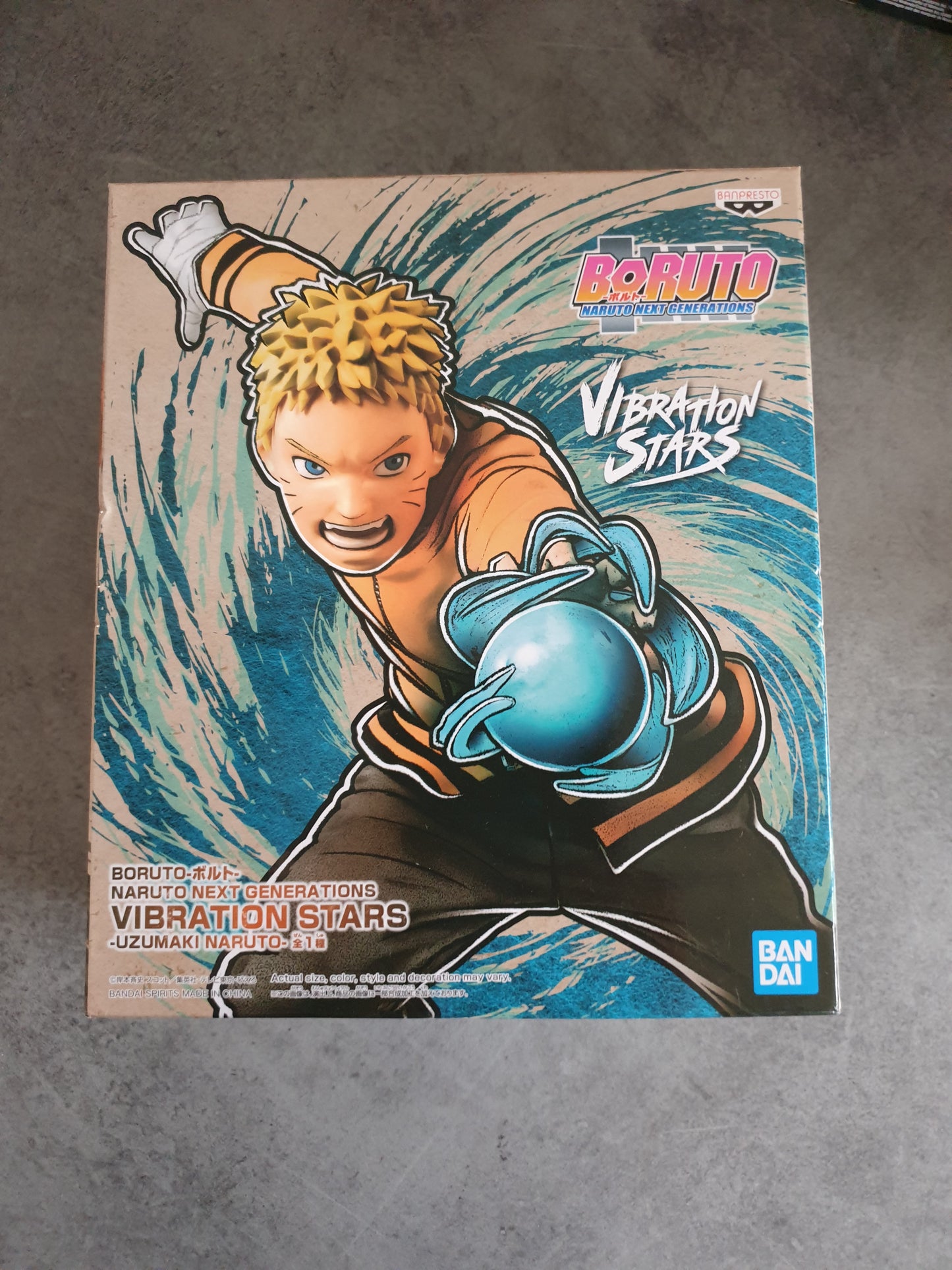 Figurine Naruto Uzumaki Boruto Next Generation Vibration Stars Modèle A Neuve