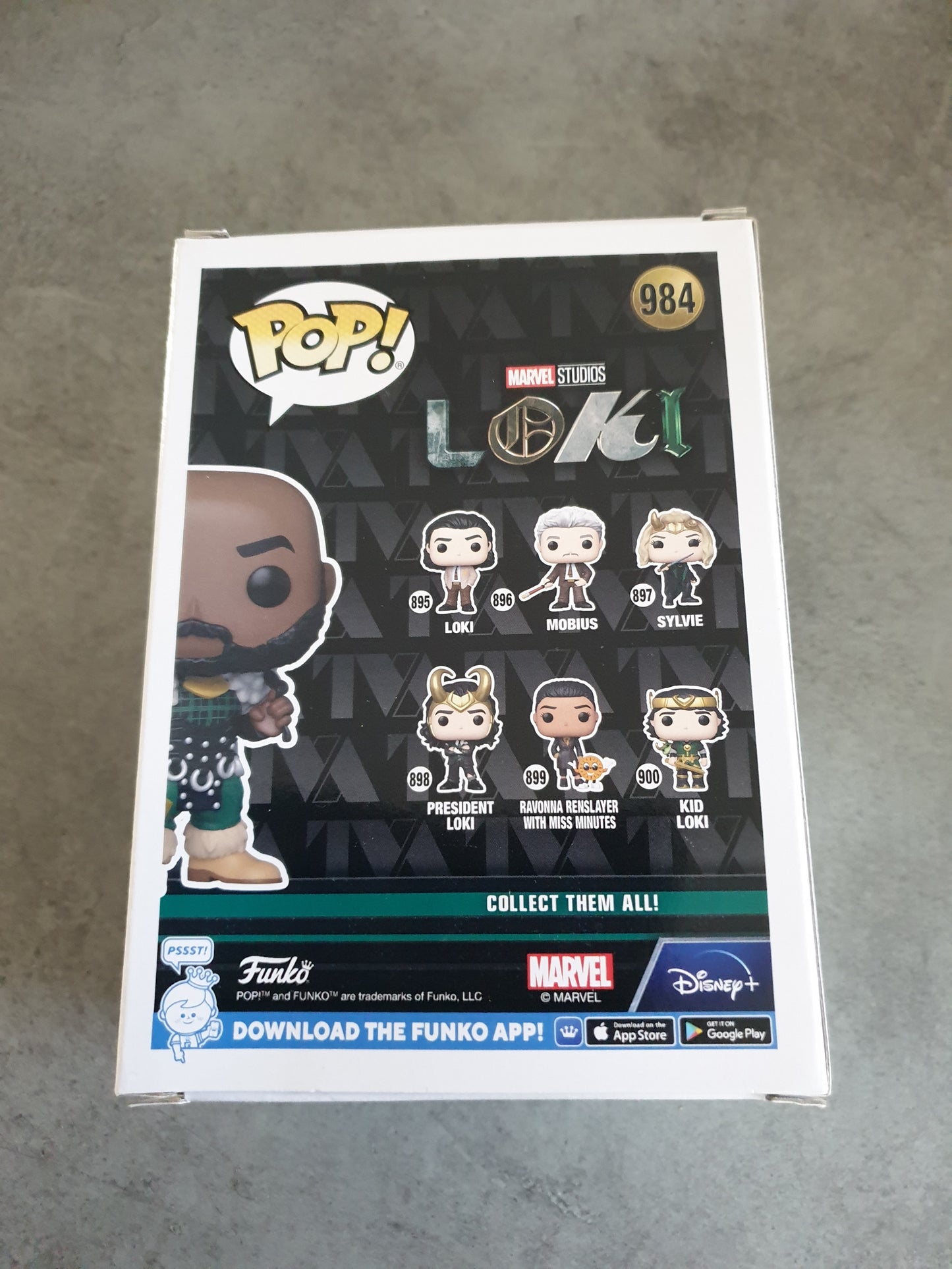 Funko POP! Loki Boastful Loki 2022 Wondrous Convention n°984 - Neuf