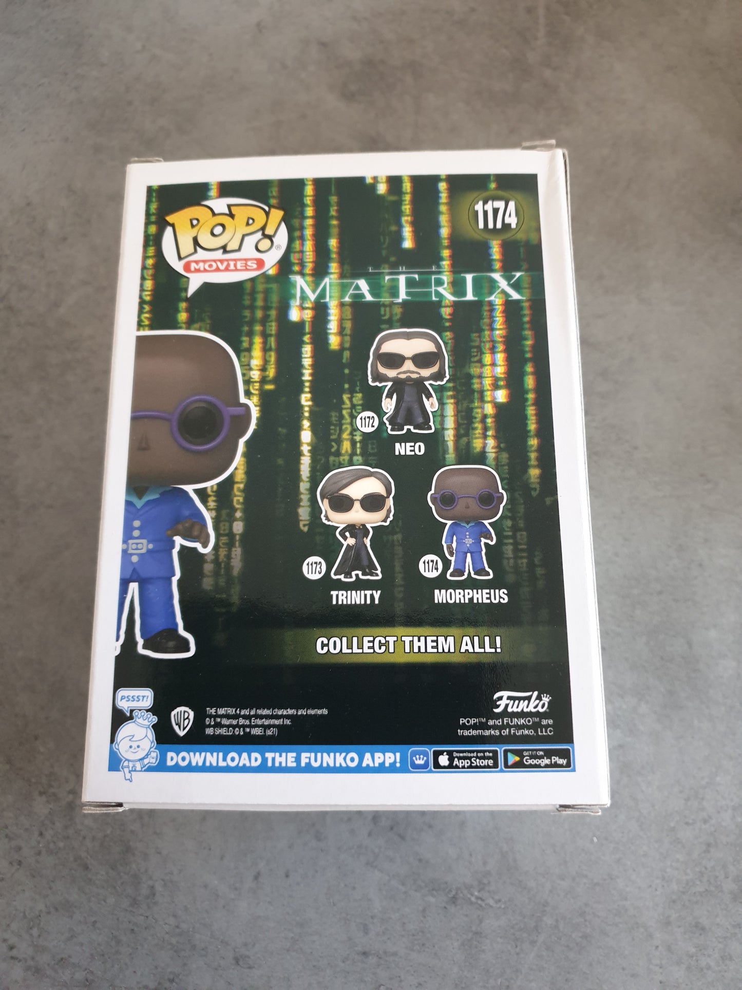 Funko Pop! Movies - The Matrix Morpheus - n°1174 - Neuf