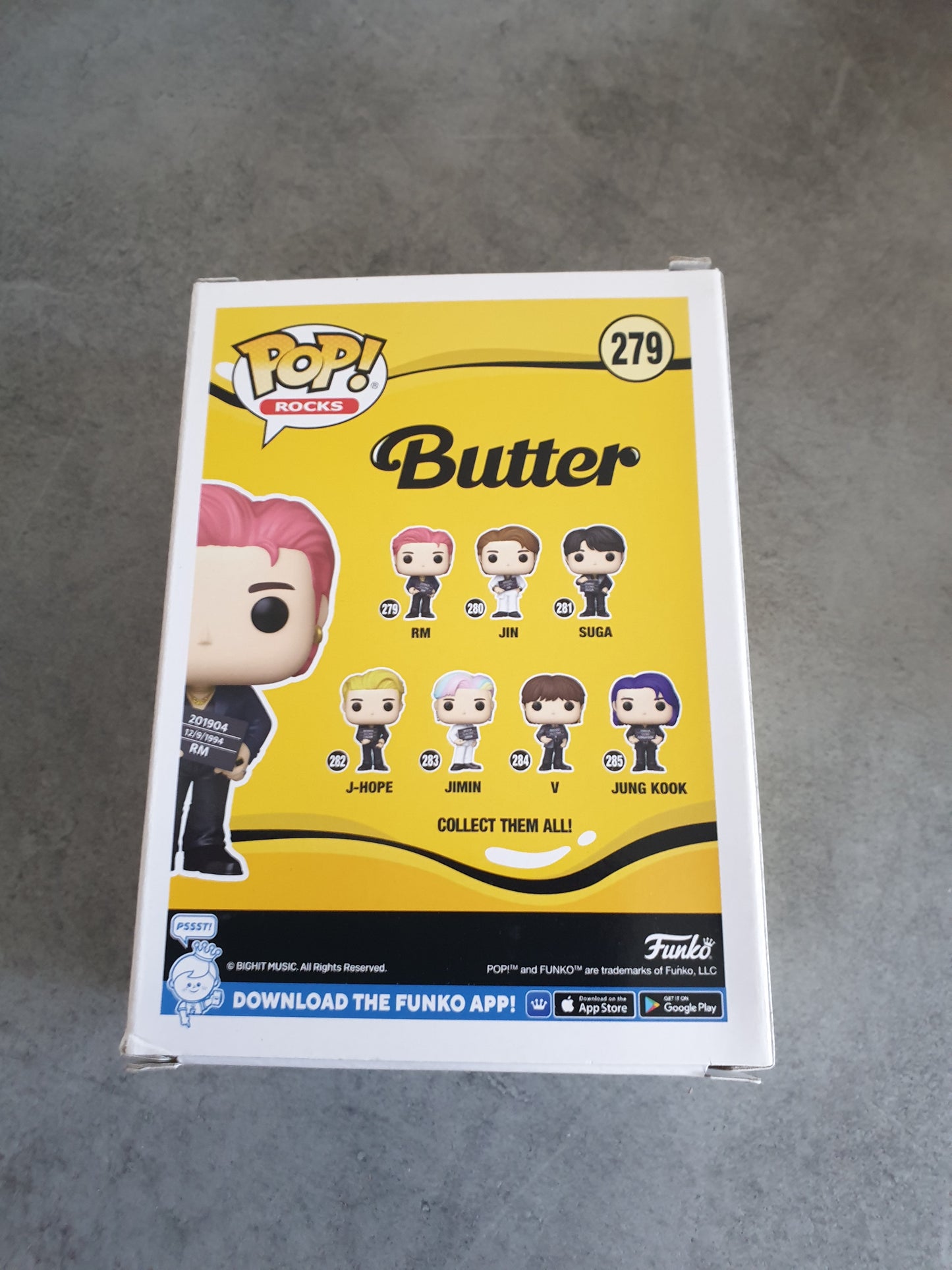 Funko Pop! Rocks - BTS - RM - N° 279 - Neuf