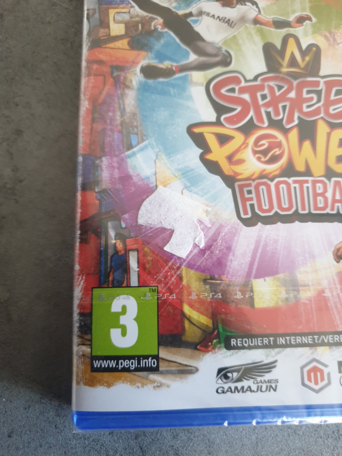 Street Power Football - PlayStation 4 / PS4 - Neuf Sous Blister PAL FR