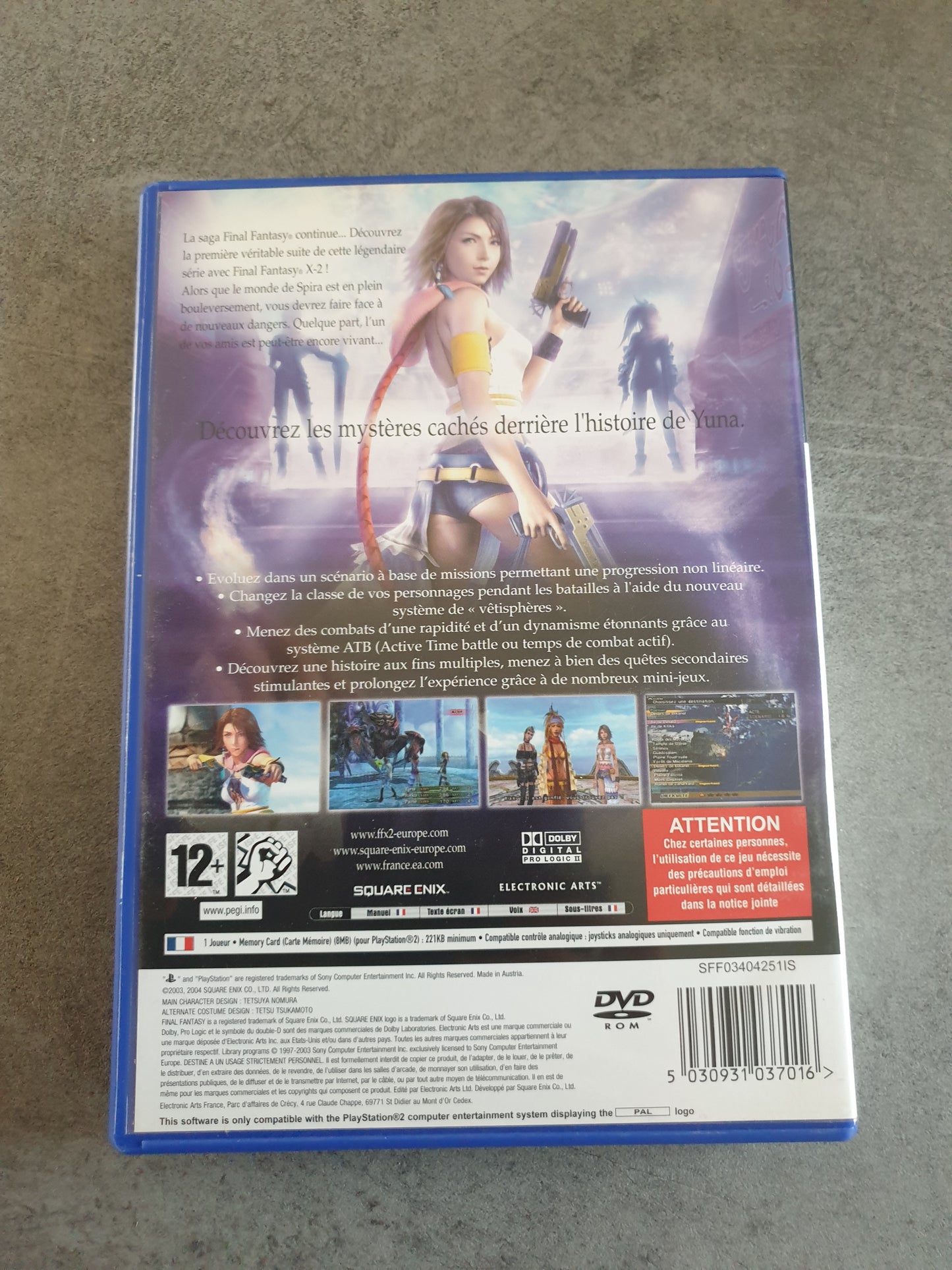 Final Fantasy X-2 - Playstation 2 / PS2 - PAL FR - Complet
