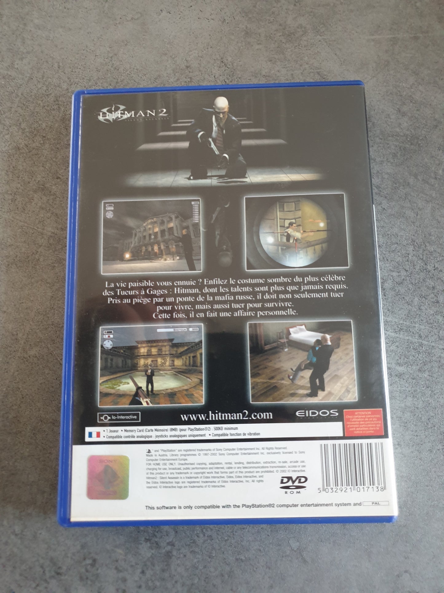 Hitman 2: Silent Assassin - Playstation 2 / PS2 - PAL FR - Complet
