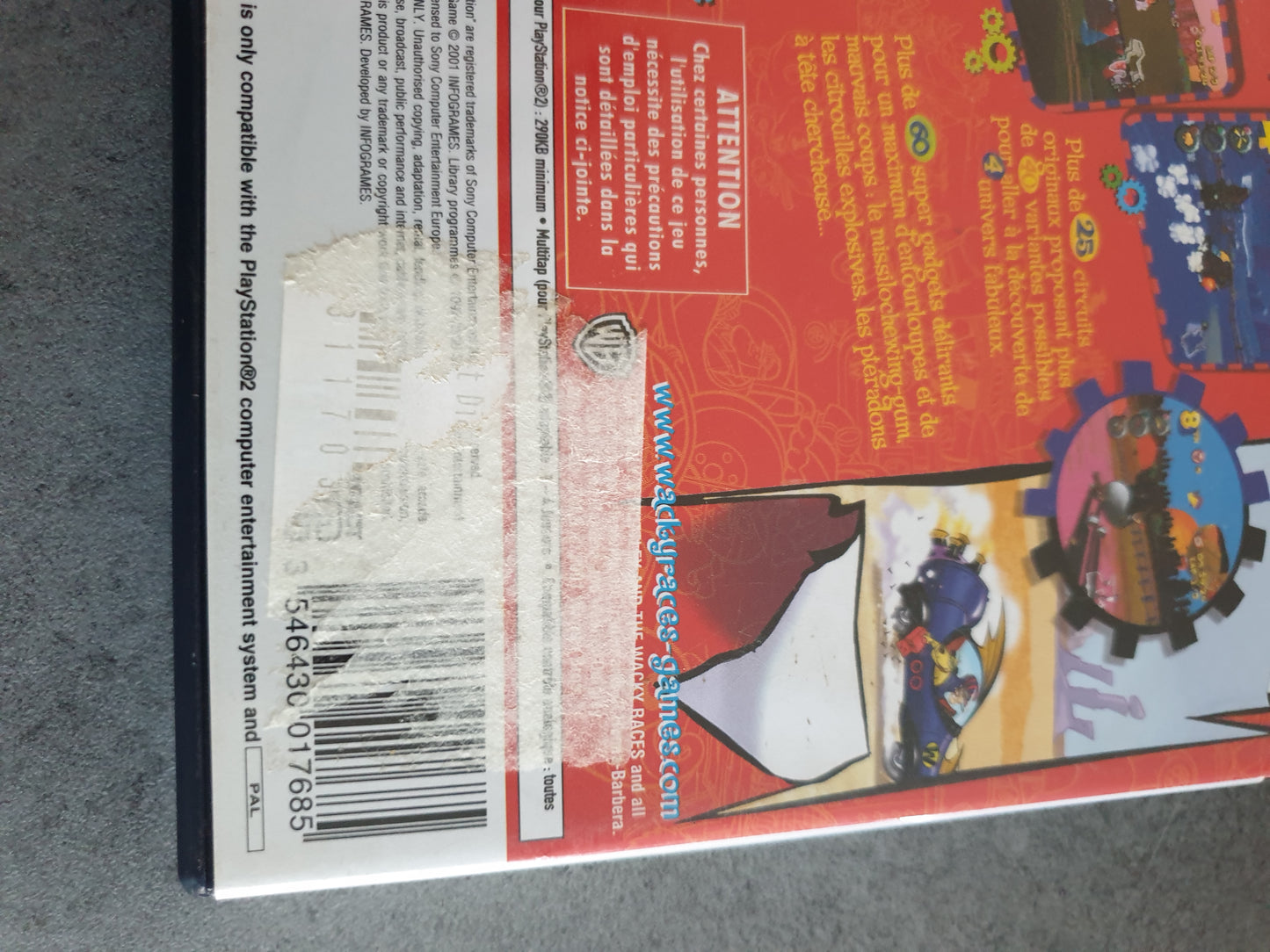 Les Fous du Volant Présentent Satanas et Diabolo - Playstation 2 / PS2 - PAL FR - Complet