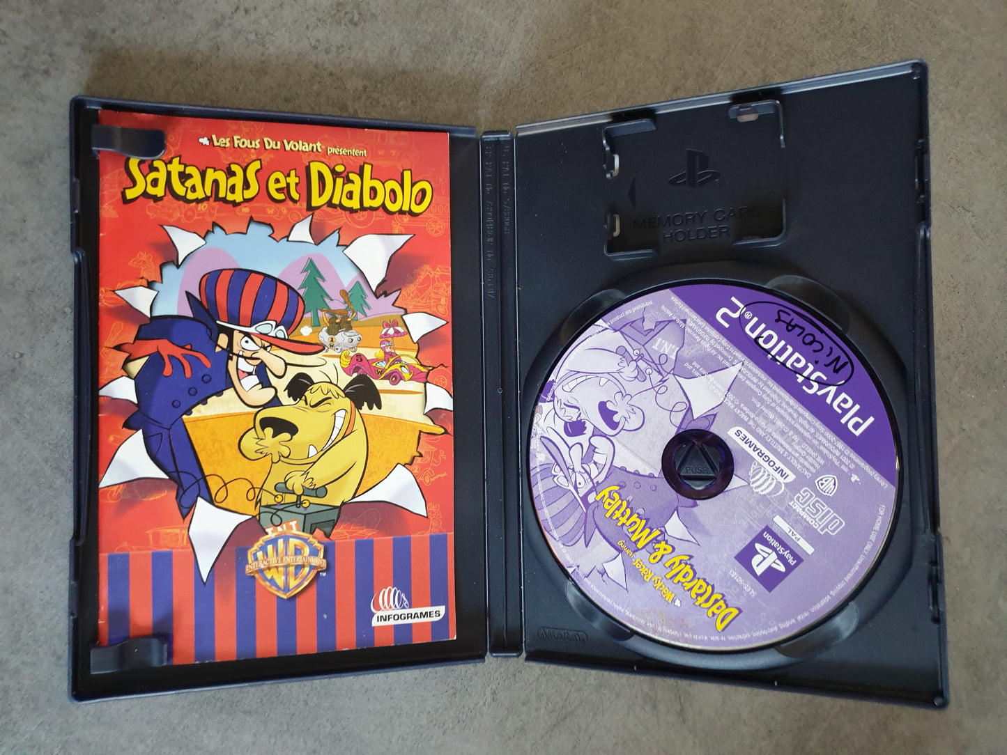 Les Fous du Volant Présentent Satanas et Diabolo - Playstation 2 / PS2 - PAL FR - Complet