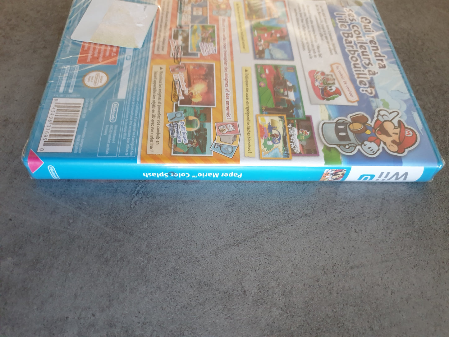 Paper Mario Color Splash - Nintendo Wii U - Neuf PAL FR