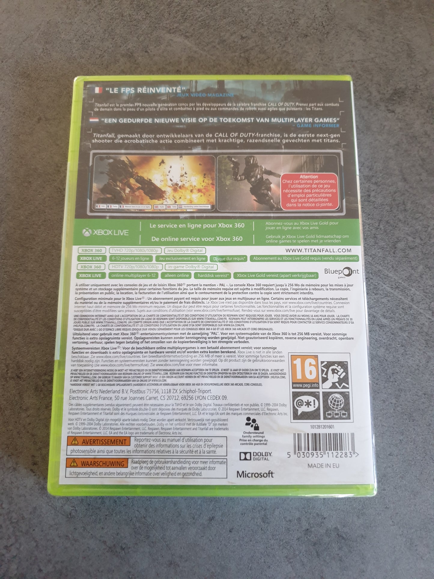 Titanffall - Xbox 360 - Neuf Scellé Fr PAL