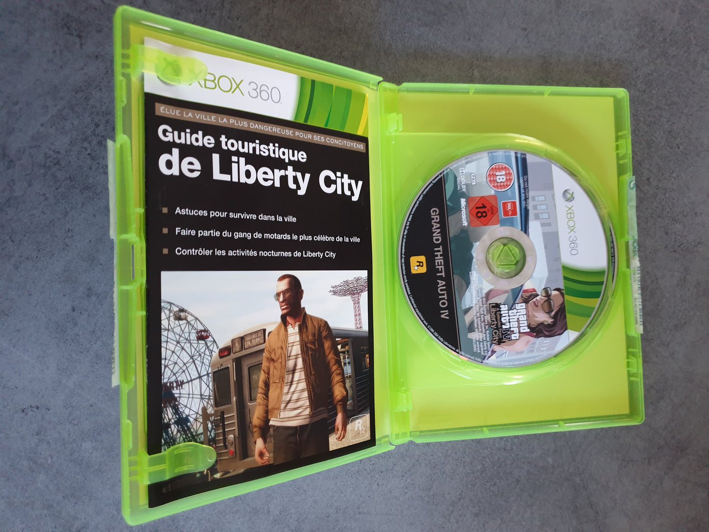 Grand Theft Aufto IV Episodes From Liberty City Edition Intégrale Gta 4 - Xbox 360 - Complet PAL FR