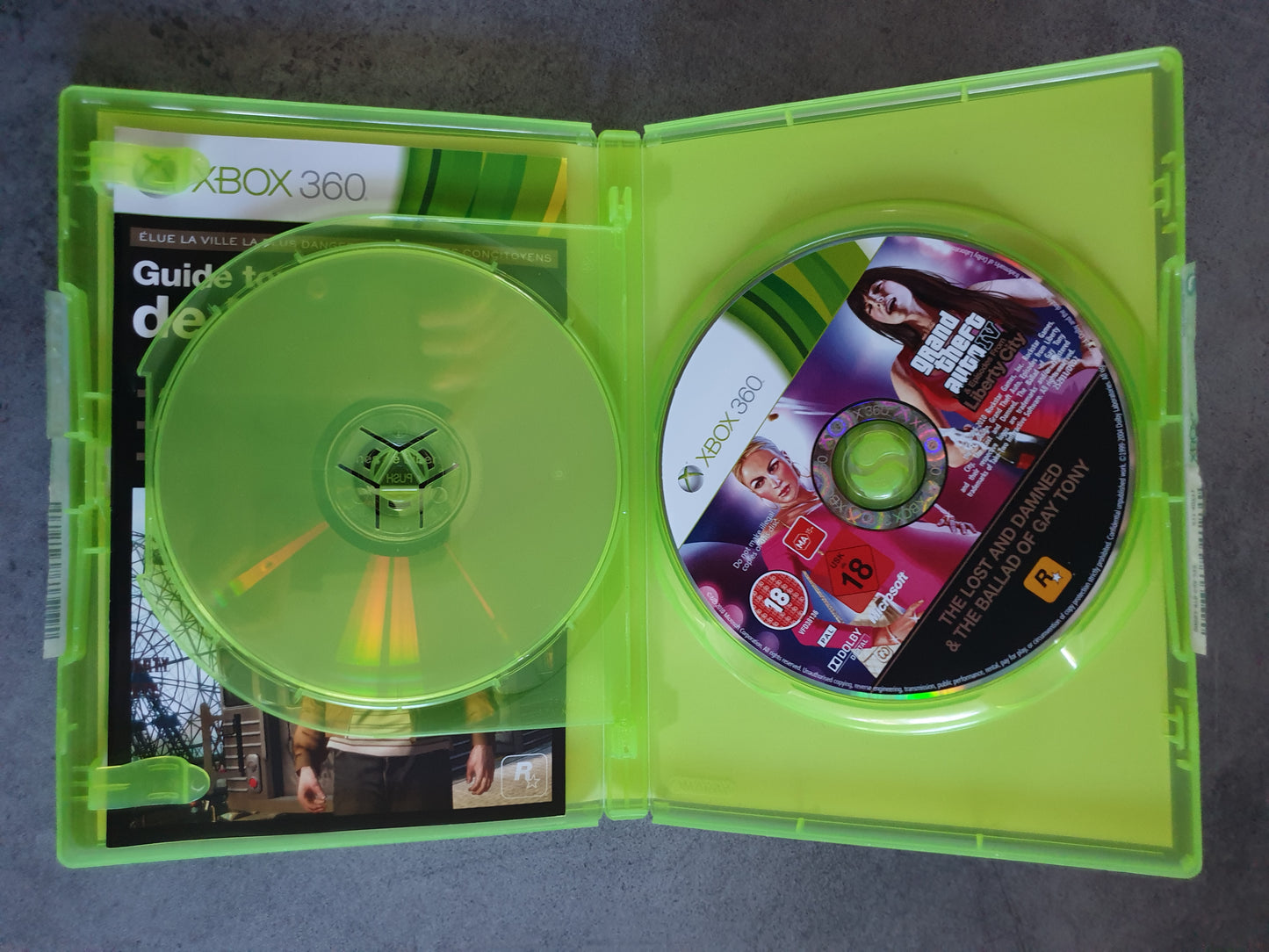 Grand Theft Aufto IV Episodes From Liberty City Edition Intégrale Gta 4 - Xbox 360 - Complet PAL FR