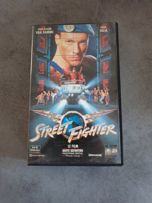 Street Fighter Le Film - VHS Cassette Film - FR - Jean Claude Van damme