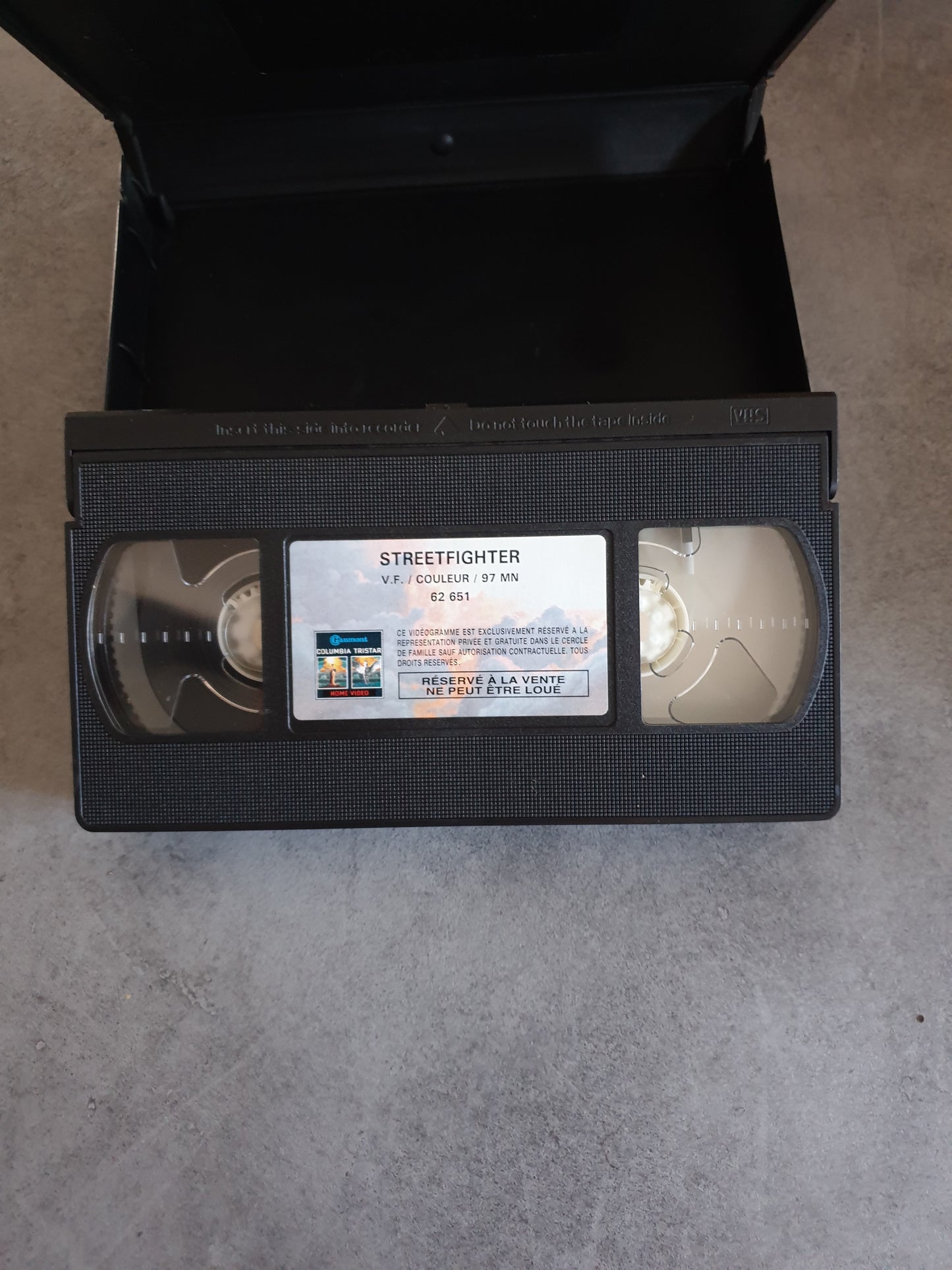 Street Fighter Le Film - VHS Cassette Film - FR - Jean Claude Van damme