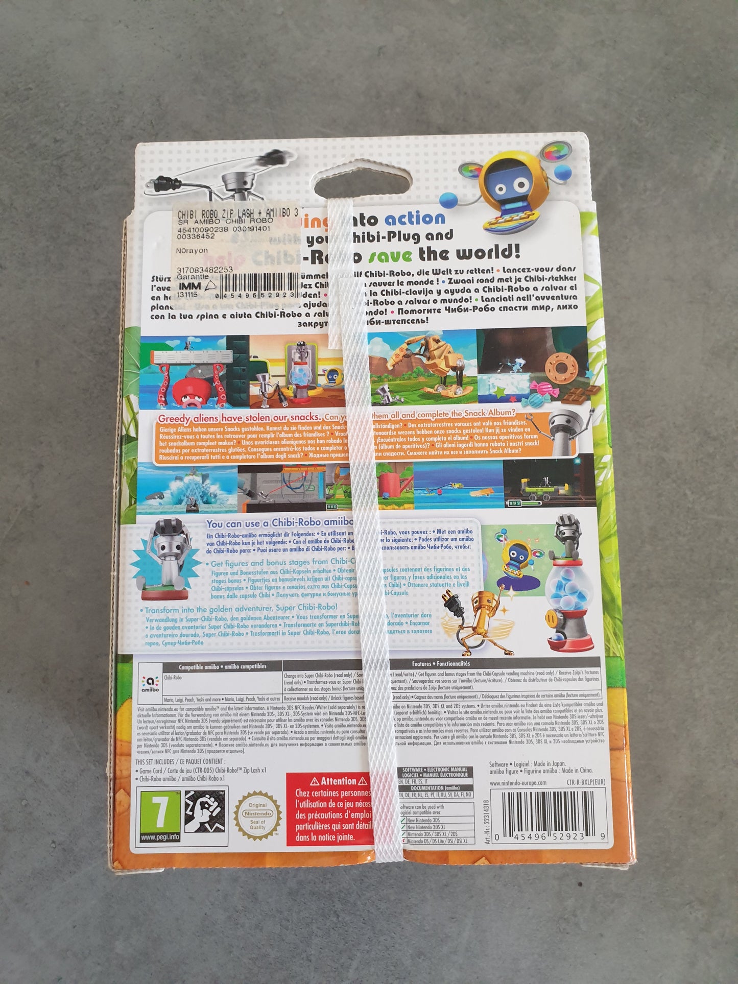 Chibi Robo Zip Lash Amiibo Bundle Pack pack amiibo - Nintendo 3ds - Neuf Fr