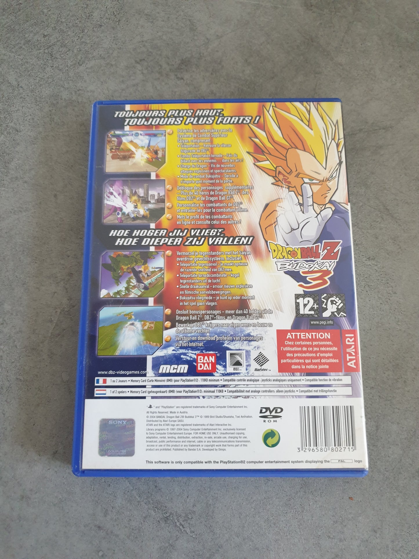 Dragon ball Z Budokai 3 - Playstation 2 / PS2 - Complet PAL FR