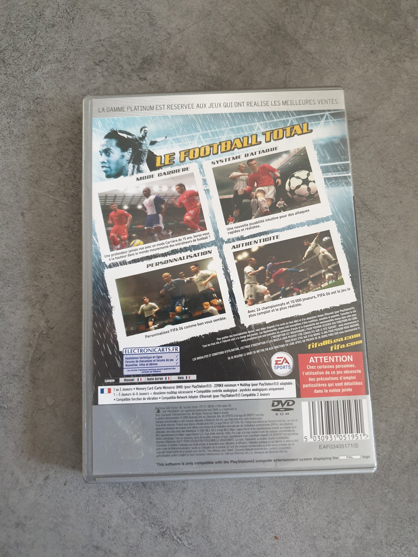 Fifa 06 : Platinum - Sony PlayStation 2 - Complet PAL FR