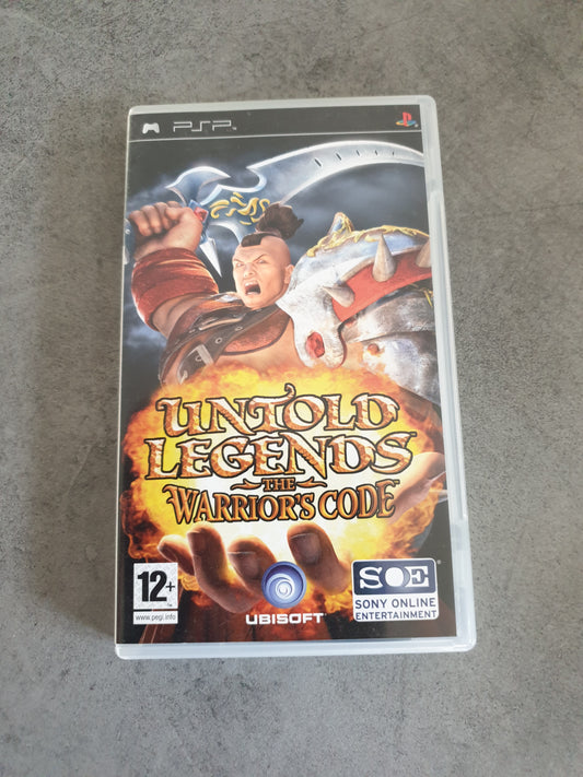 Untold Legends - The Warrior's Code - Sony PlayStation Portable PSP - Complet PAL FR