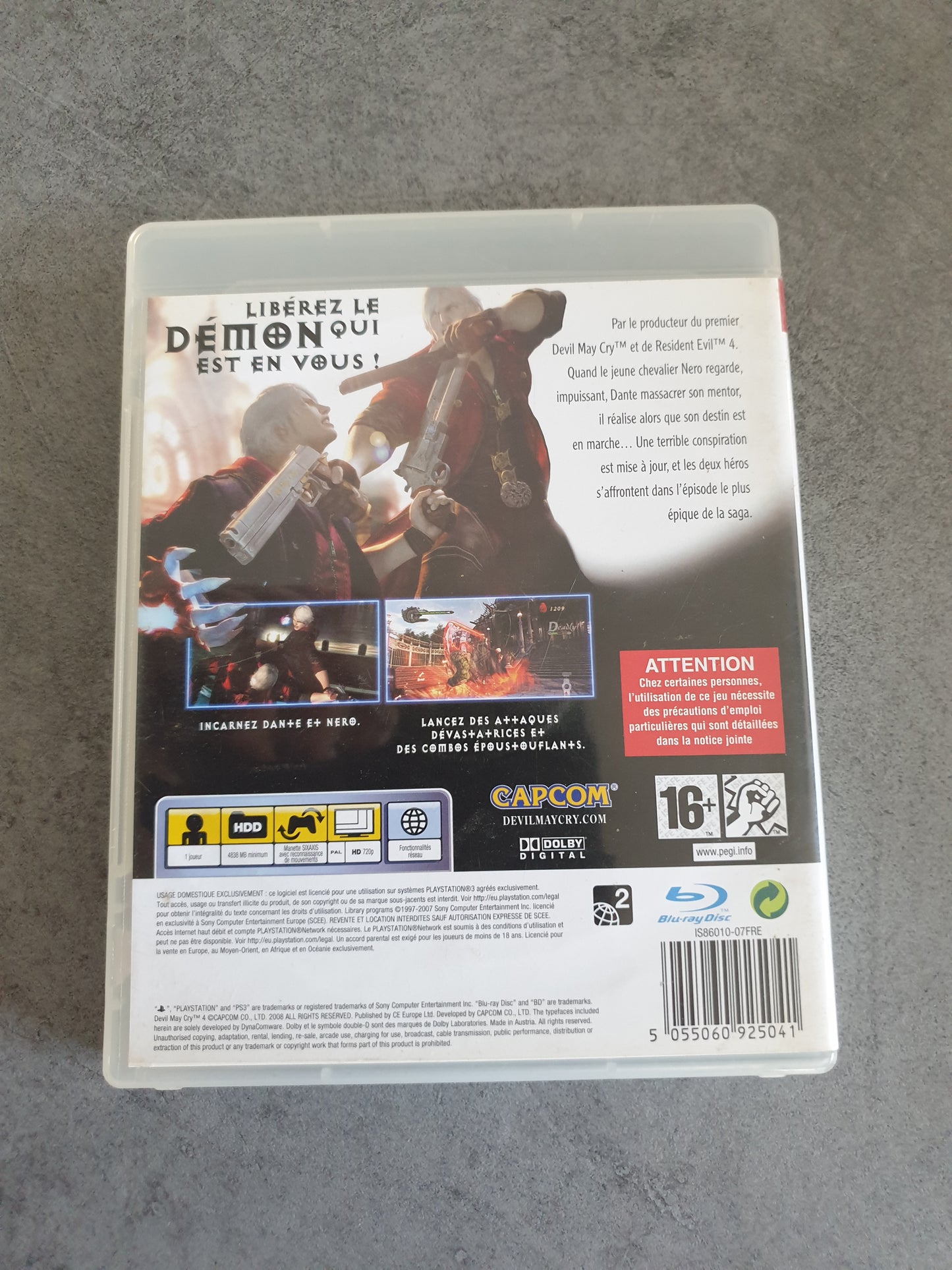 Devil May Cry 4 - PlayStation 3 PS3 - Complet PAL FR