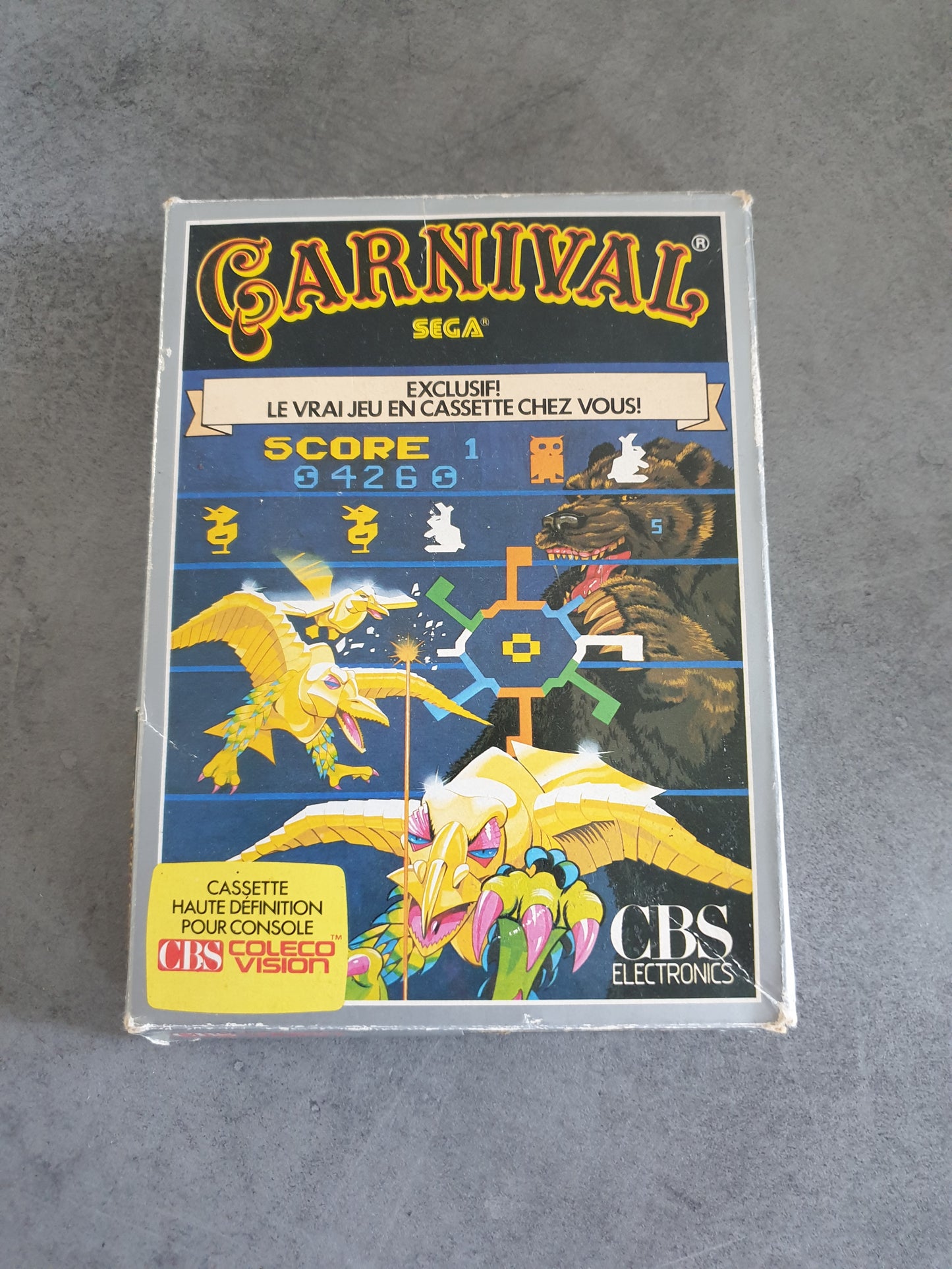 Carnival - Sega Colecovision - PAL FR - Sans notice