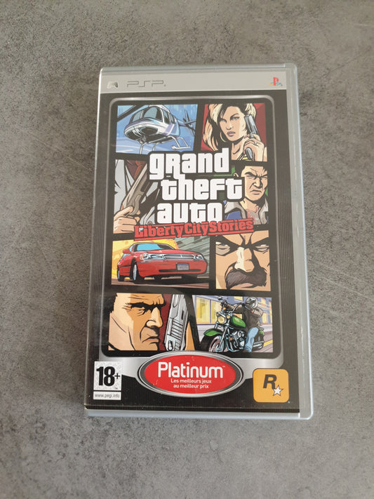 Grand Theft Auto GTA Liberty City Stories - Sony PlayStation Portable PSP - Complet PAL FR