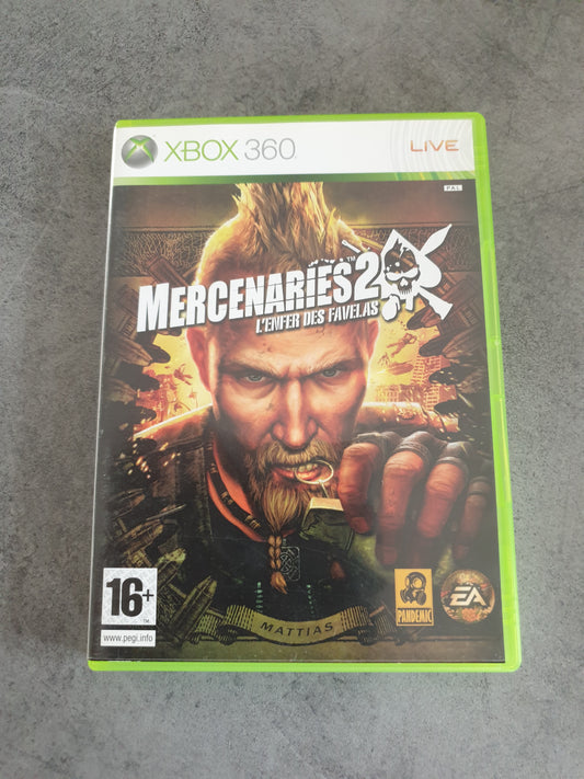 Mercenaries 2 L'enfer Des Favelas - Xbox 360 - Complet FR