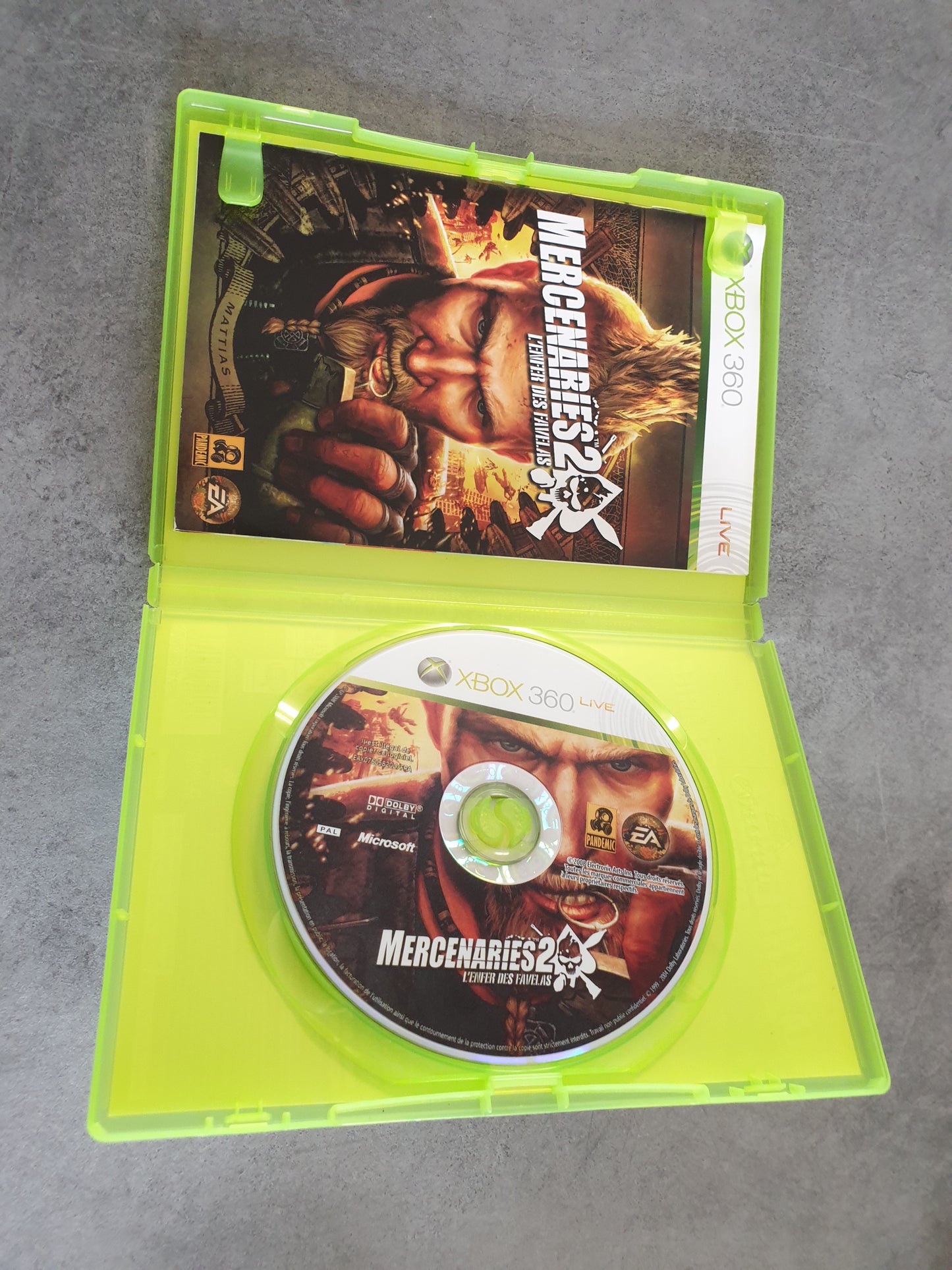 Mercenaries 2 L'enfer Des Favelas - Xbox 360 - Complet FR