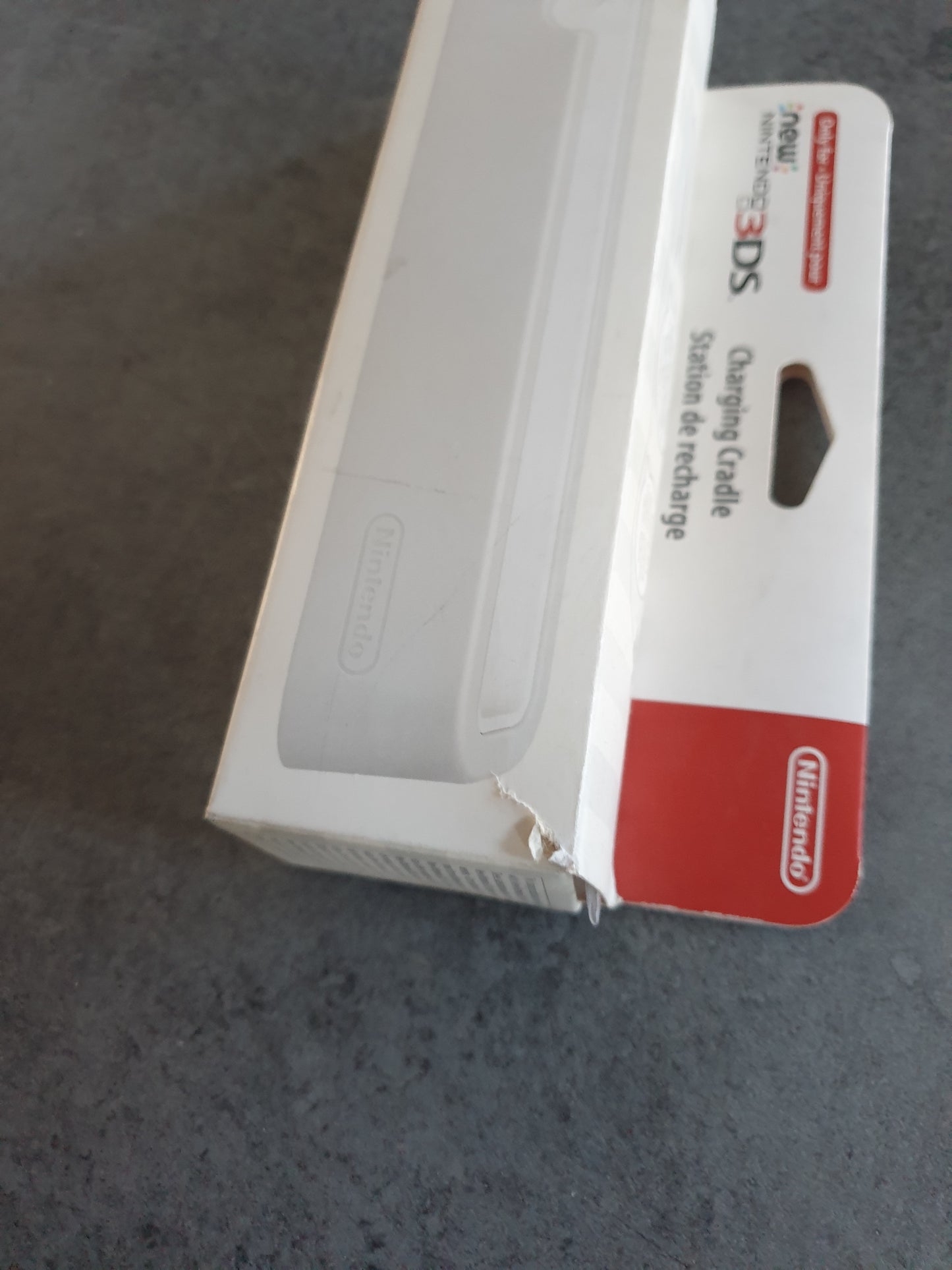 Station De Recharge Blanche Nintendo New 3DS (Sans Alimentation) Neuf
