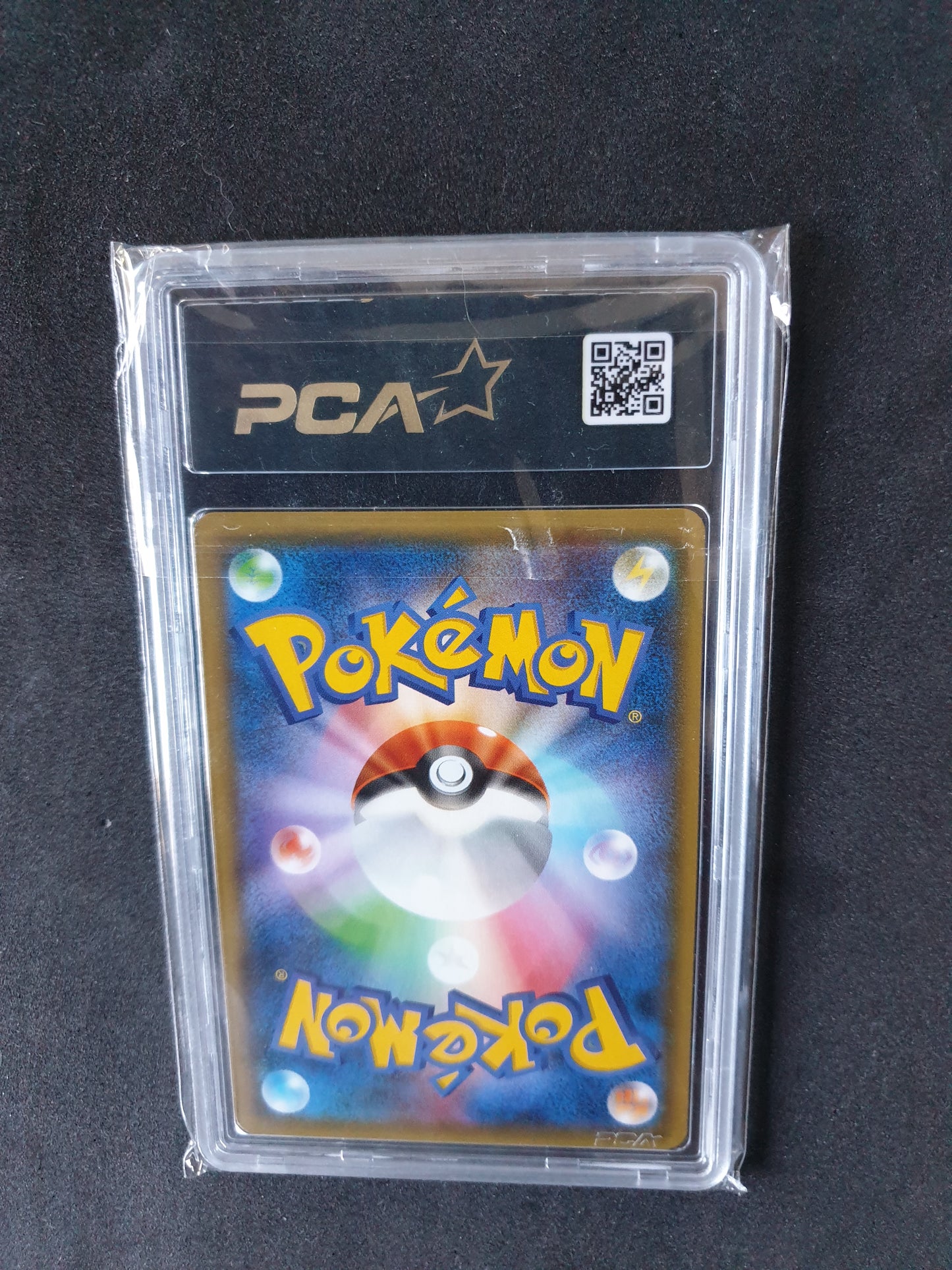 PCA 9,5 Japanese Pokemon - Eevee & Snorlax GX - sm9 Tag Bolt - 066/095 RR