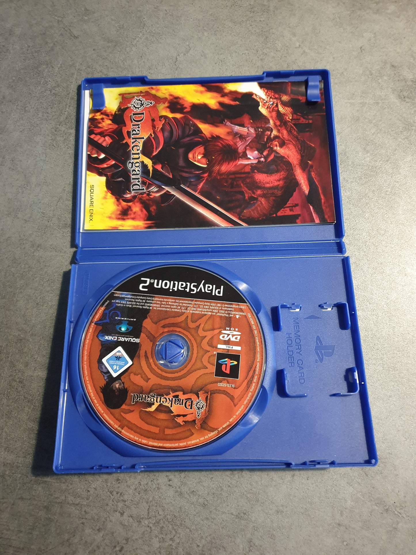 Jeu Vidéo Sony Playstation 2 PS2 Drakengard Complet FRA CIB PAL Square Enix