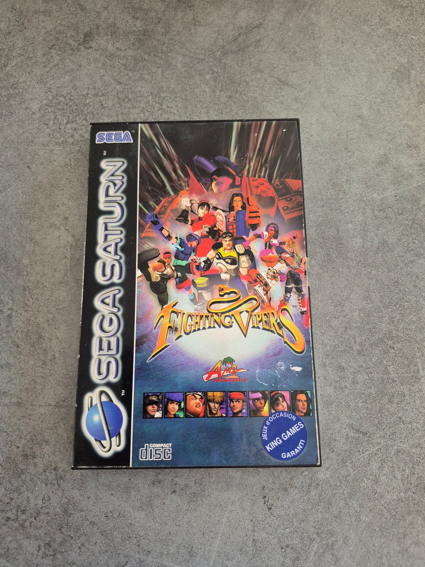 Fighting Vipers - SEGA Saturn - Complet - PAL - Très Bon Etat