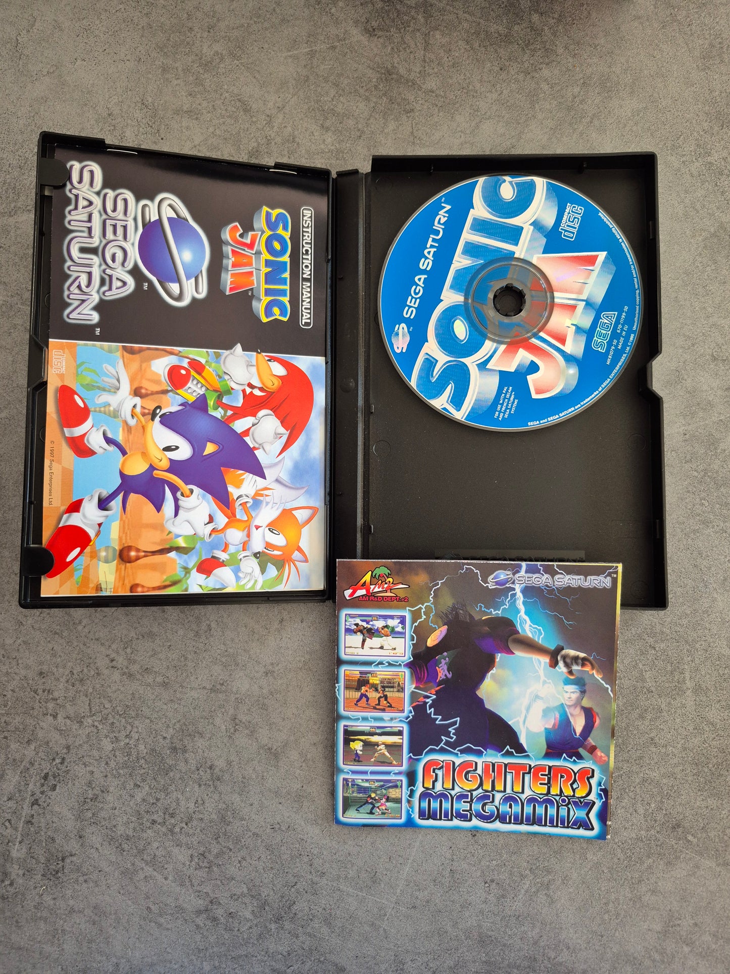 Sonic Jam SEGA Saturn Complet PAL Fr Eur - Parfait état