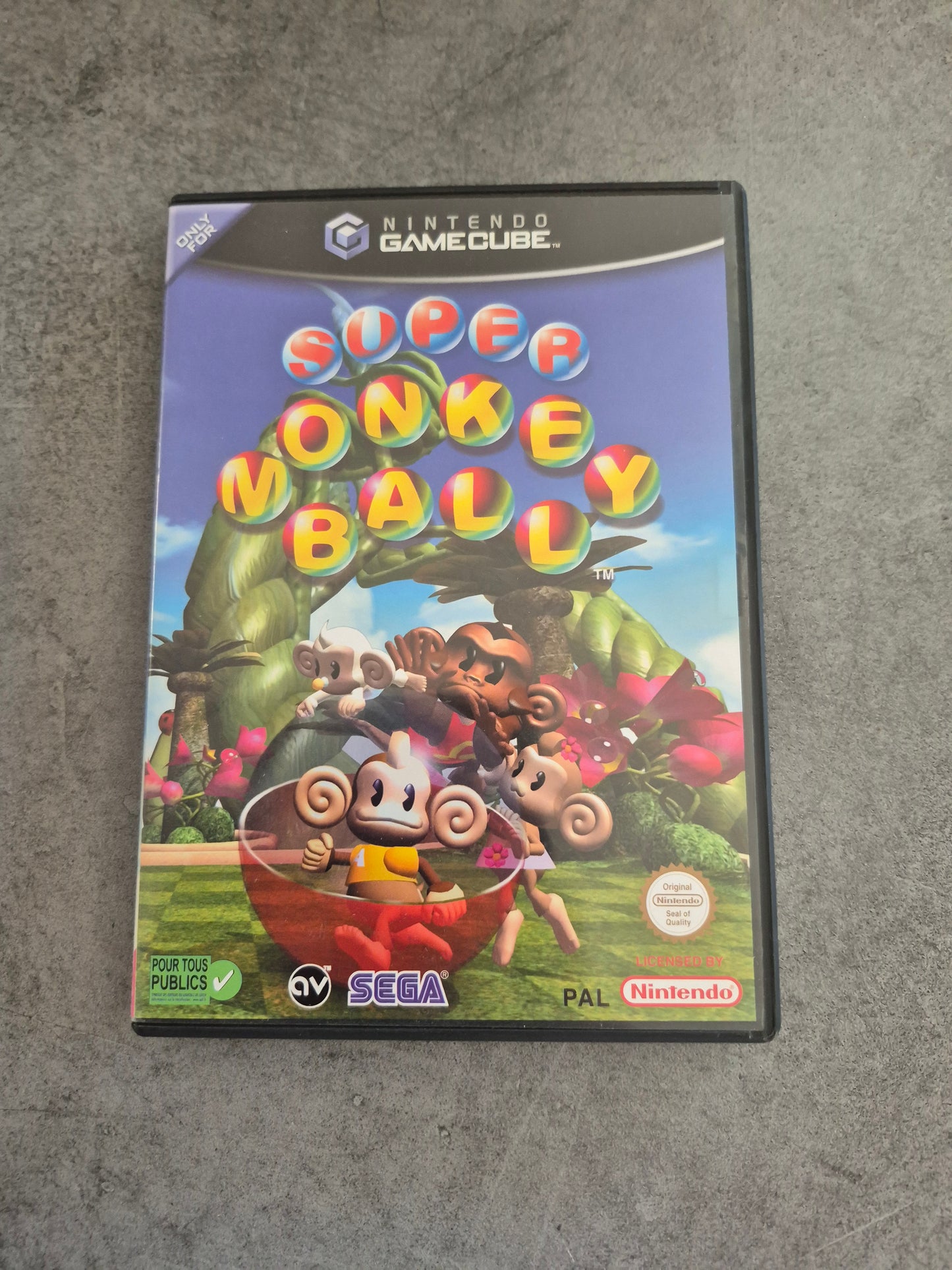 Super Monkey Ball Gamecube Complet PAL FR FRA Game Cube
