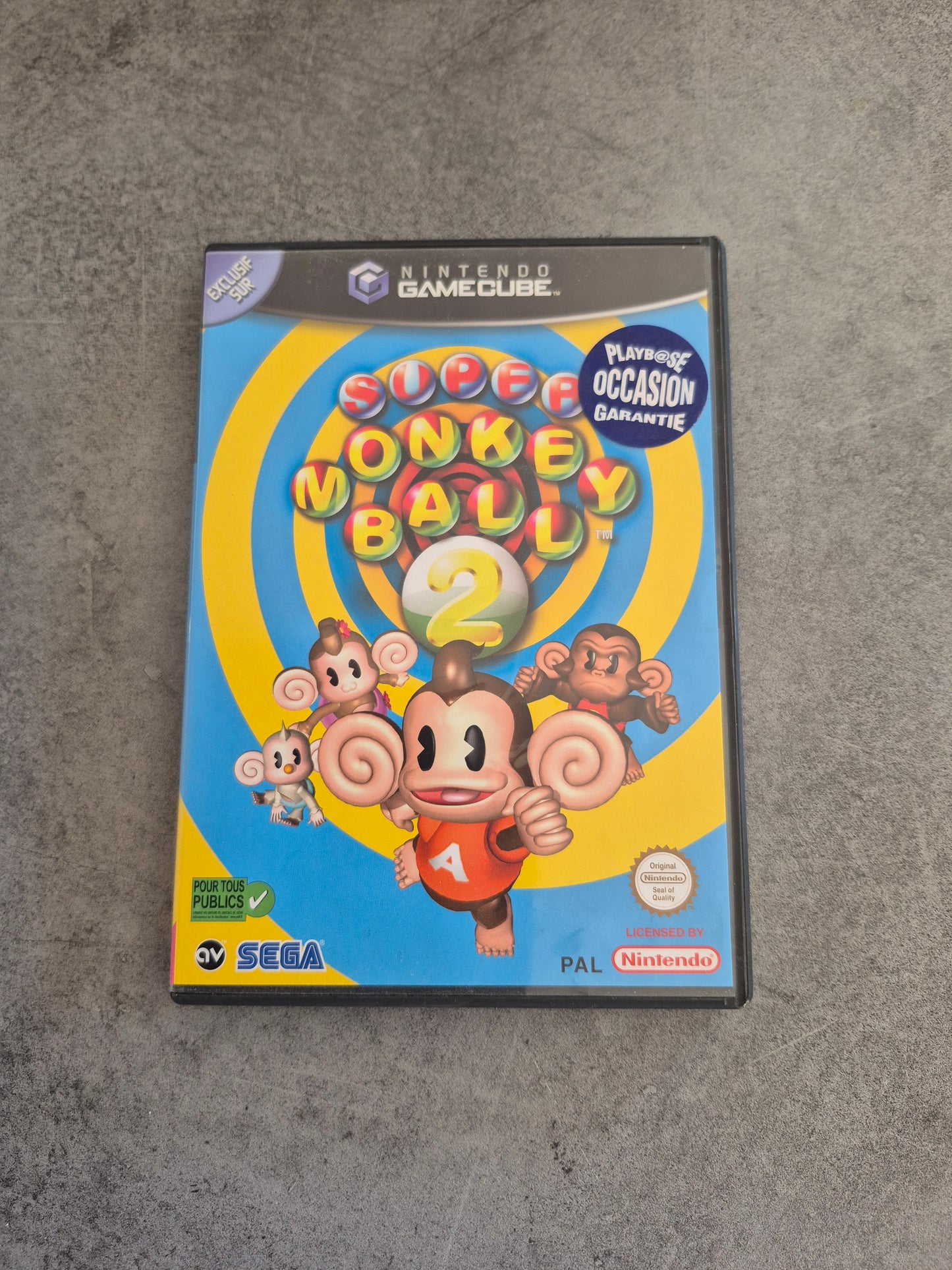 Super Monkey Ball 2 Gamecube Complet PAL FR FRA Game Cube