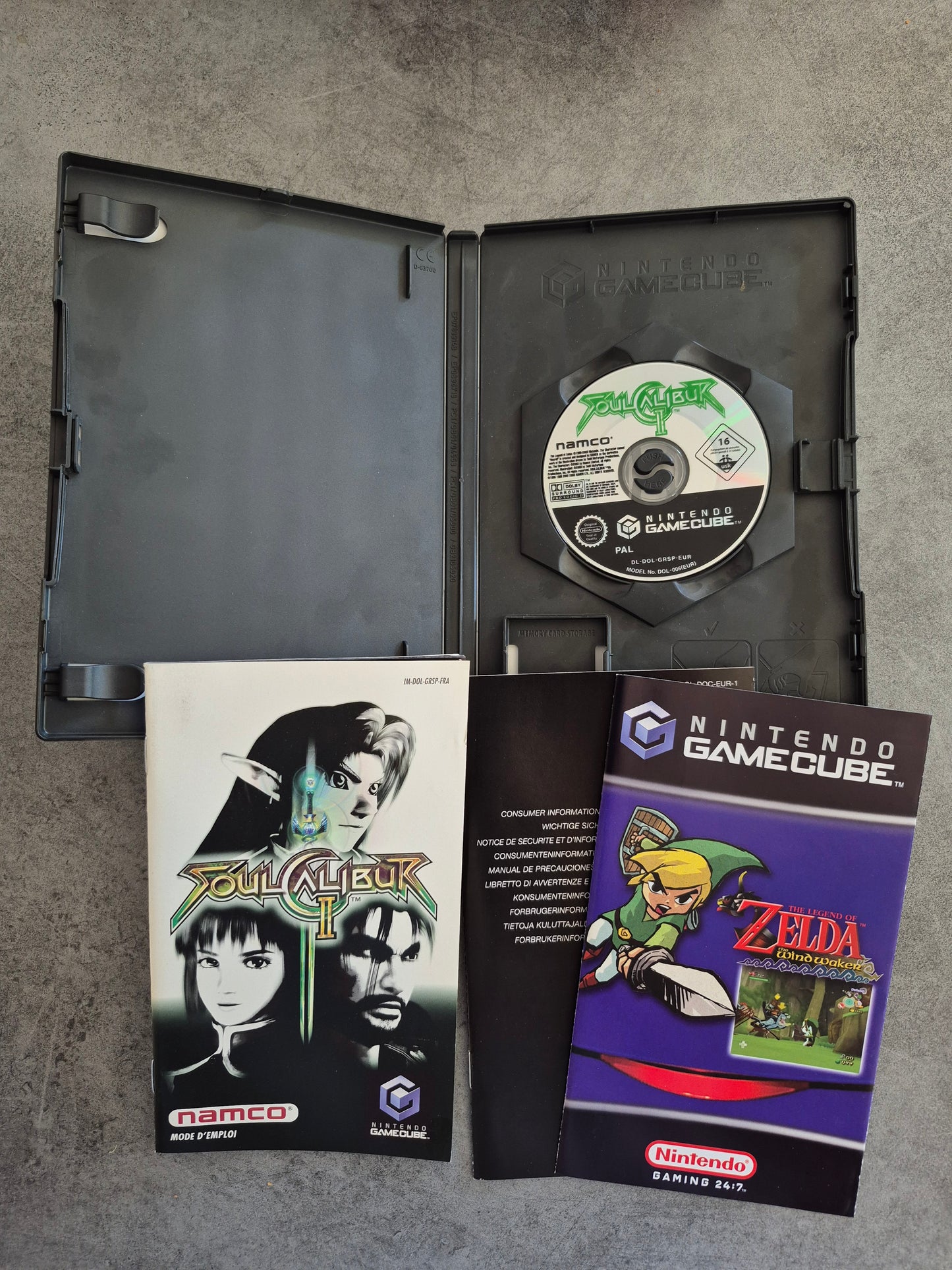 SoulCalibur II Gamecube Complet PAL FR FRA Game Cube