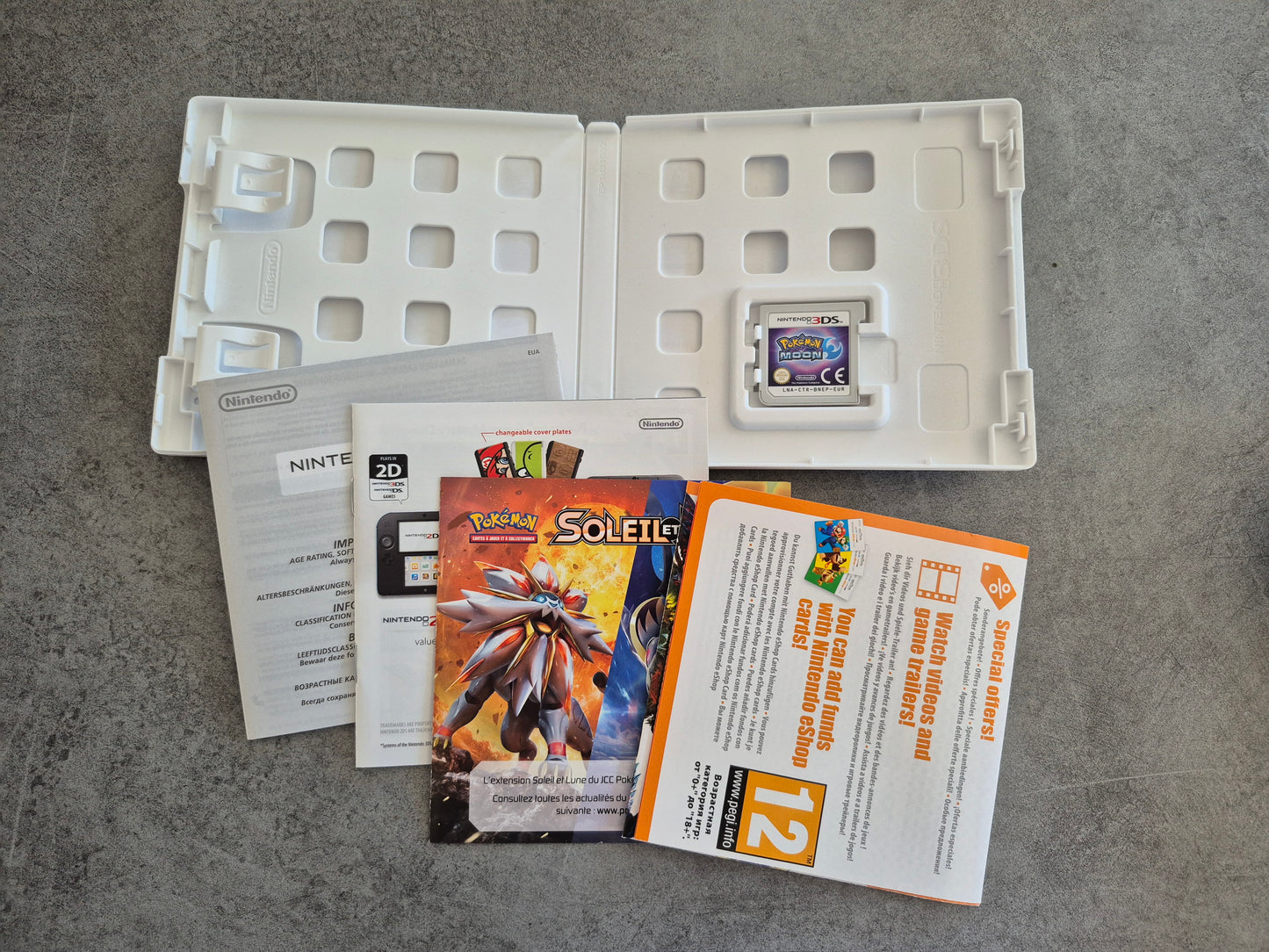Jeu Nintendo 3DS - Pokémon Lune - Complet - FR