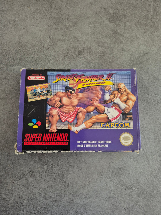 Street Fighter 2 Turbo Super Nintendo Snes FAH Complet CIB