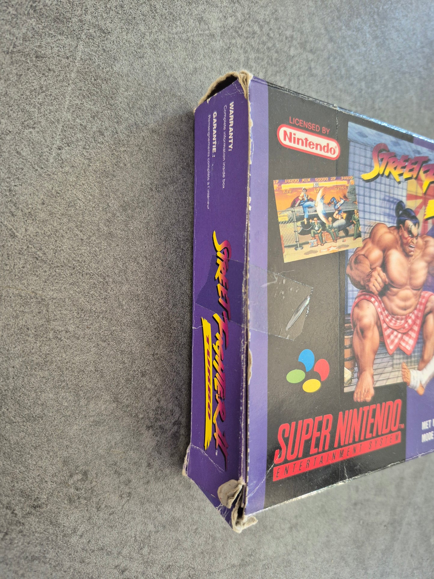 Street Fighter 2 Turbo Super Nintendo Snes FAH Complet CIB
