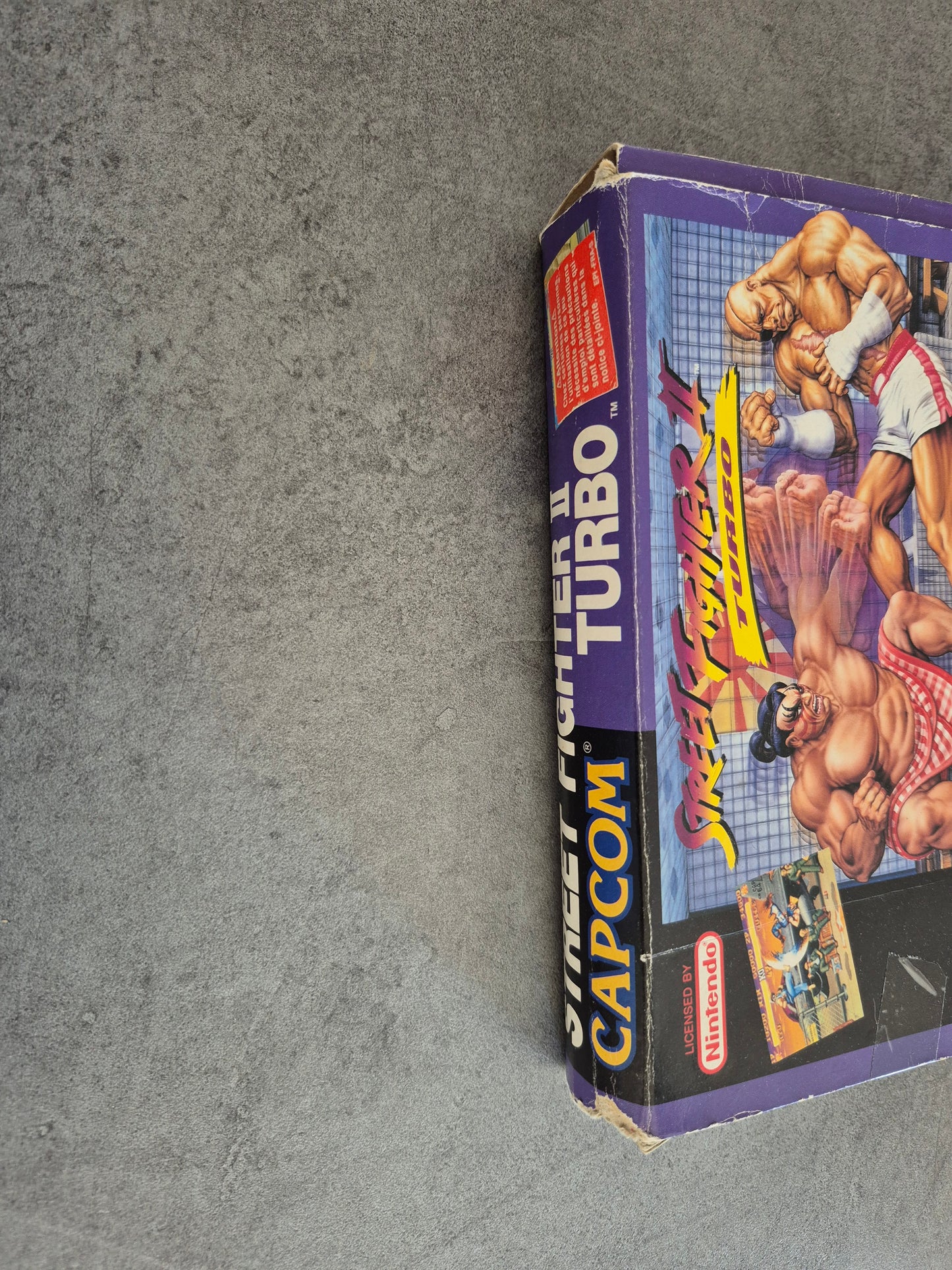 Street Fighter 2 Turbo Super Nintendo Snes FAH Complet CIB