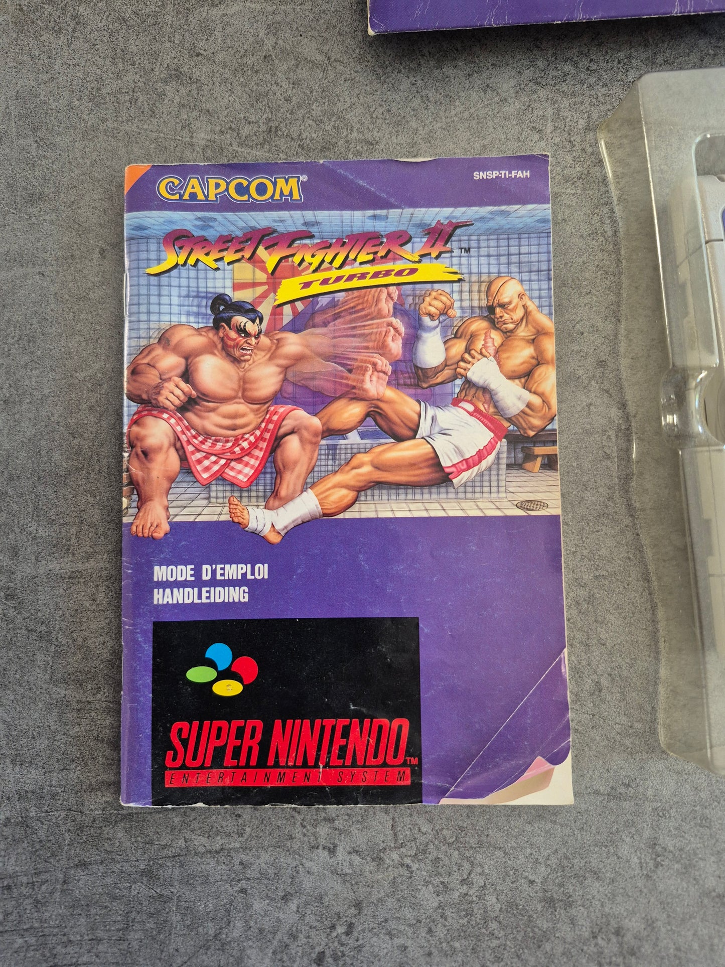 Street Fighter 2 Turbo Super Nintendo Snes FAH Complet CIB