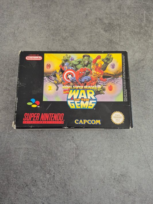Super Nintendo / Snes - Marvel Super Heroes In War Of The Gems - EUR FR