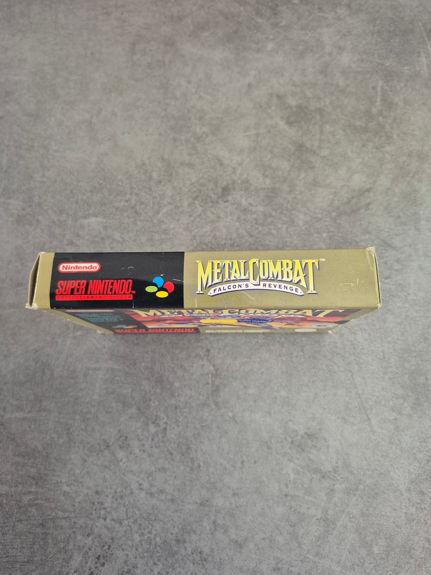 Metal Combat Falcons Revenge Super Nintendo SNES PAL FAH - Complet - Excellent état